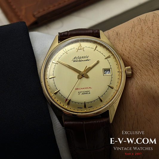 Atlantic Worldmaster| Cal. 969-4M | Vintage 1960s | Serviced