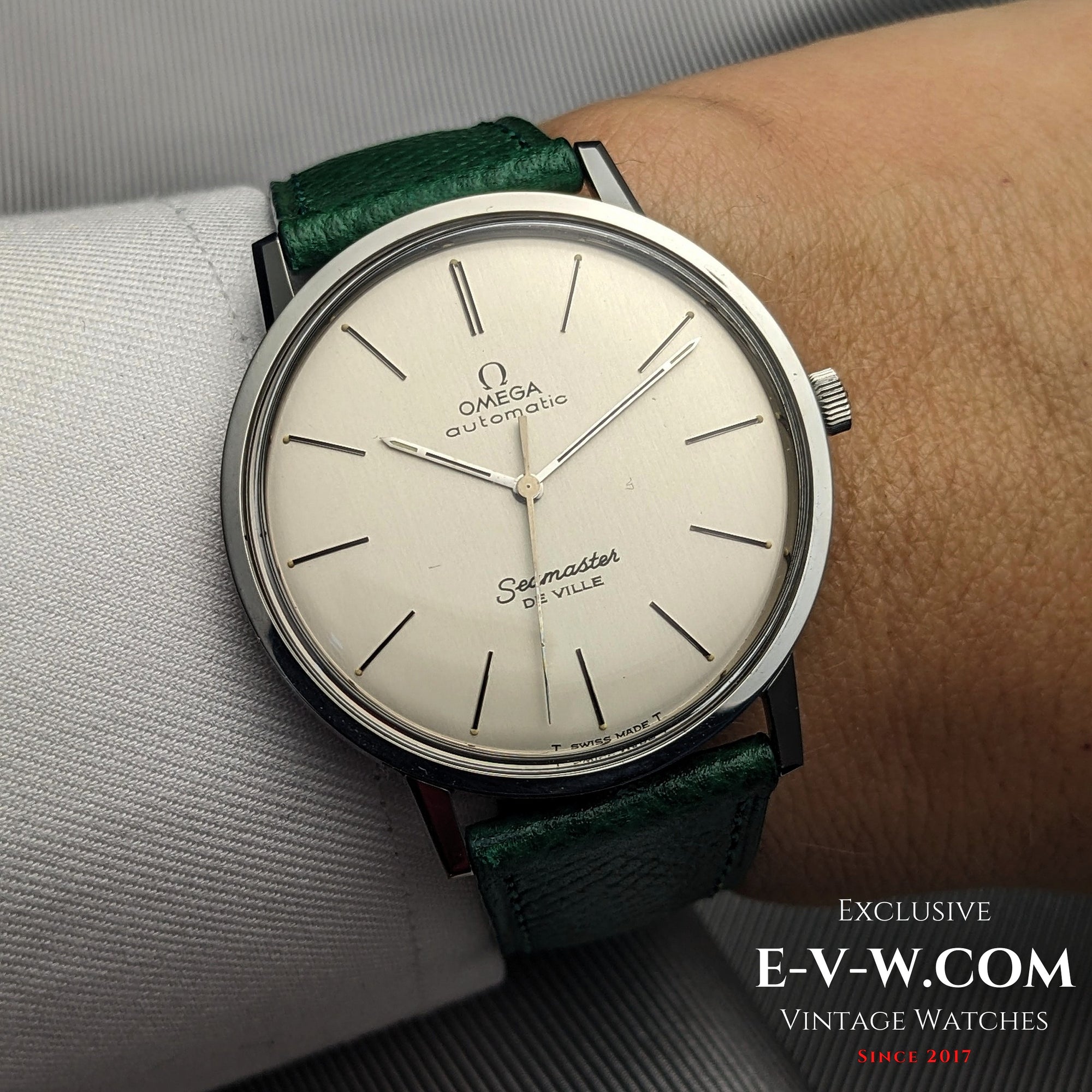 Montre Omega Seamaster De Ville vintage de 1965, rare et exceptionnelle | Modèle « ultra-plat » (Calibre 711) | Réf. 165.008 | Révisée 