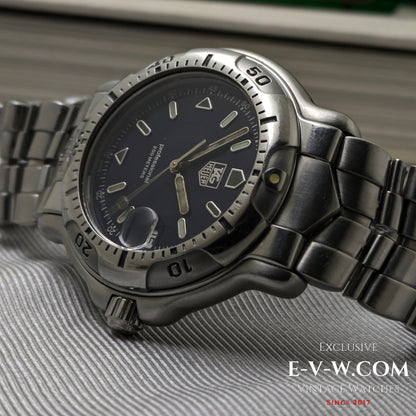 1990s TAG Heuer Profesionall 200 METERS / 6000 Series Watch | Ref. WH1115-K1