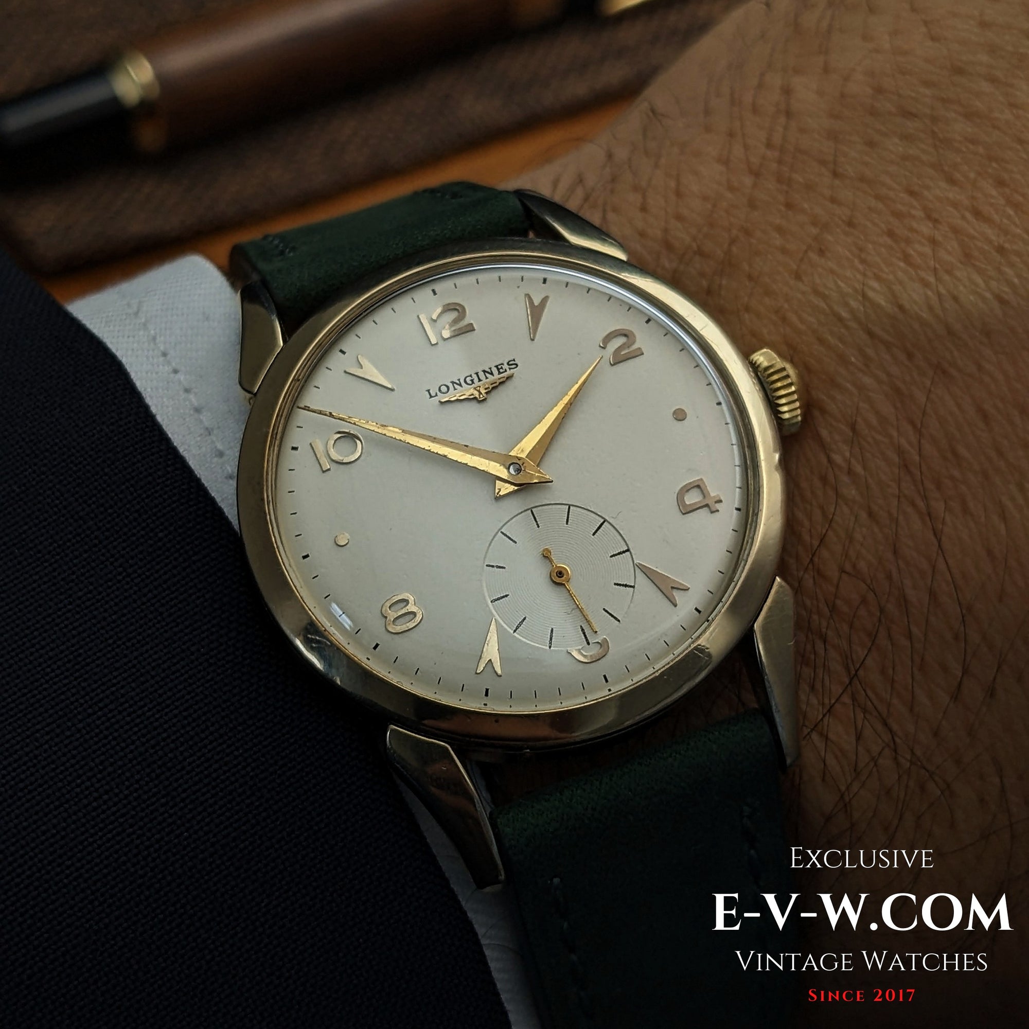 73 Years Old Longines Crab Lugs Watch | Ref. 6416-2 | legendary Cal. 12.68Z | Vintage 1952