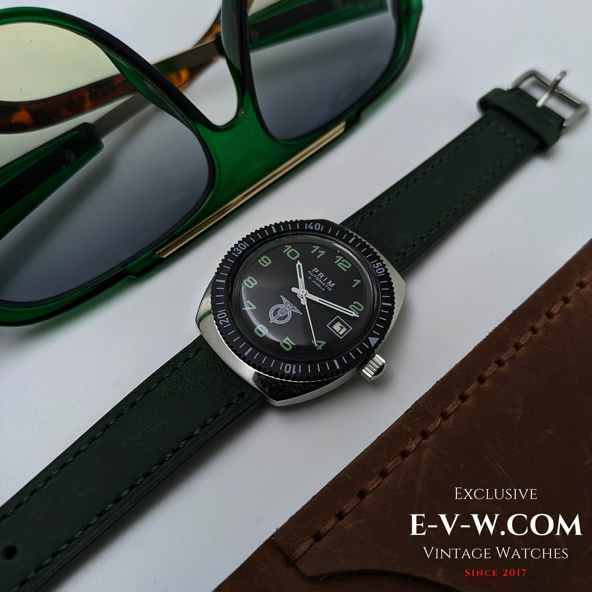 Gerestaureerd | Prim Automatic | Ref. 3368-06 | Cal. 960 | Vintage jaren 70 | Onderhouden