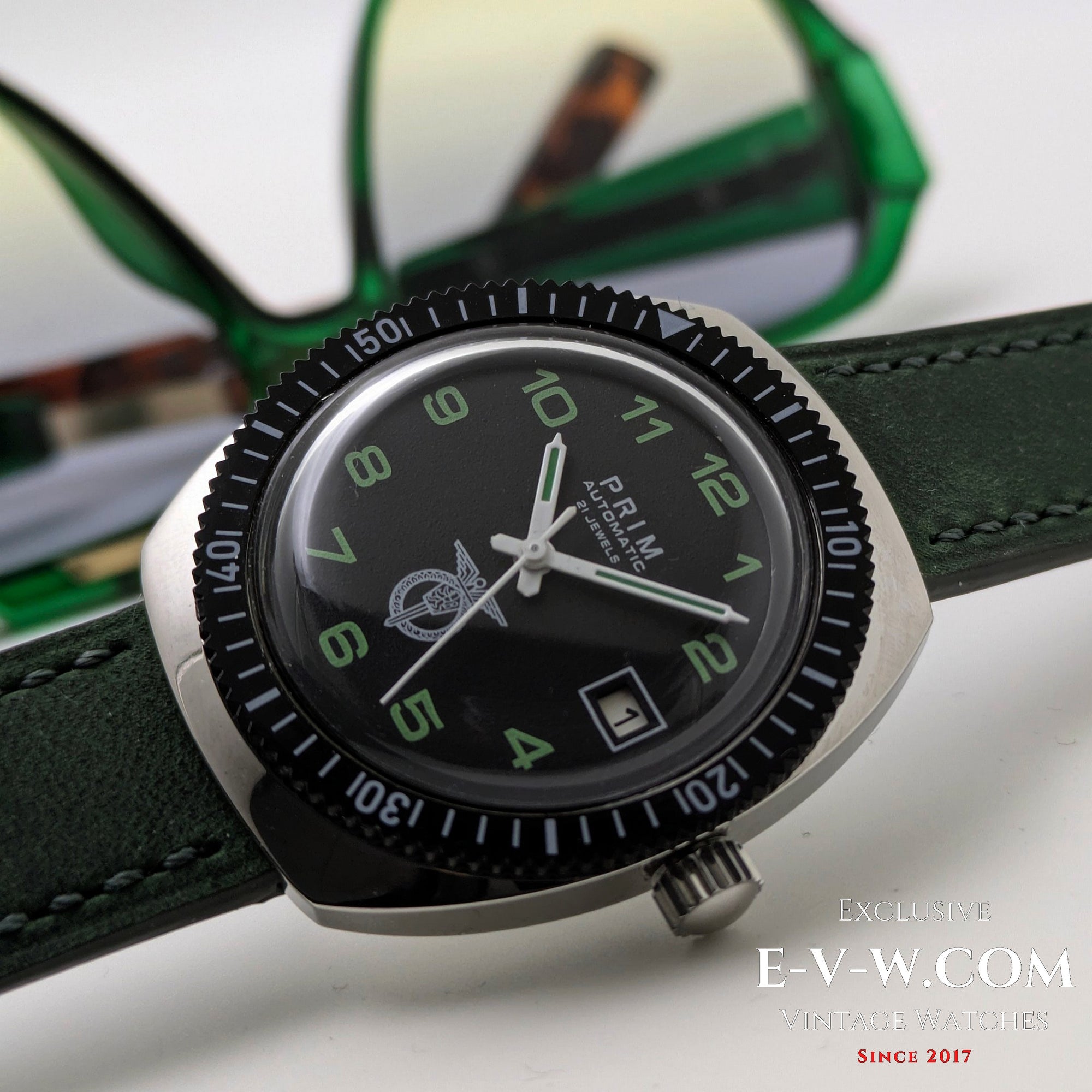Gerestaureerd | Prim Automatic | Ref. 3368-06 | Cal. 960 | Vintage jaren 70 | Onderhouden