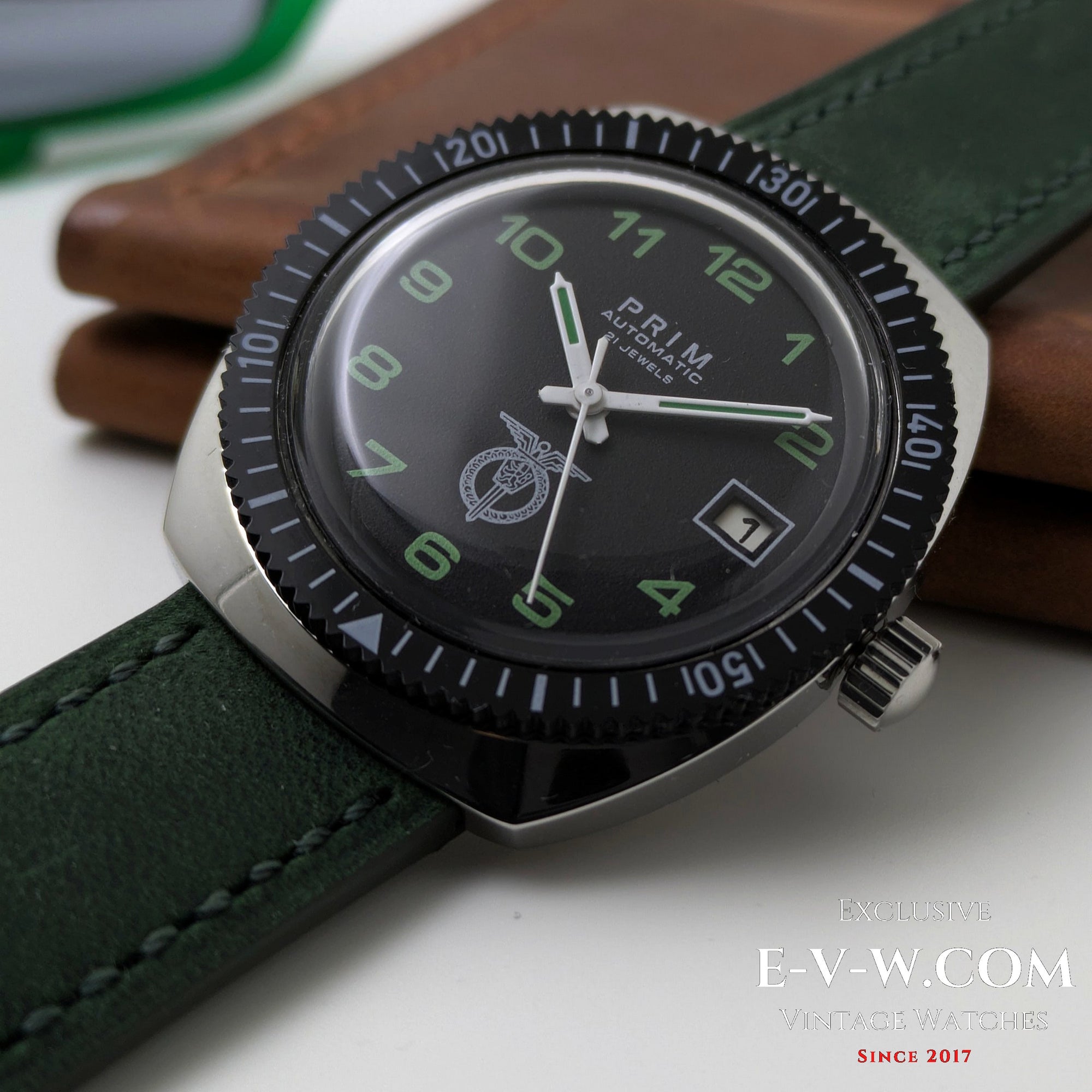 Gerestaureerd | Prim Automatic | Ref. 3368-06 | Cal. 960 | Vintage jaren 70 | Onderhouden