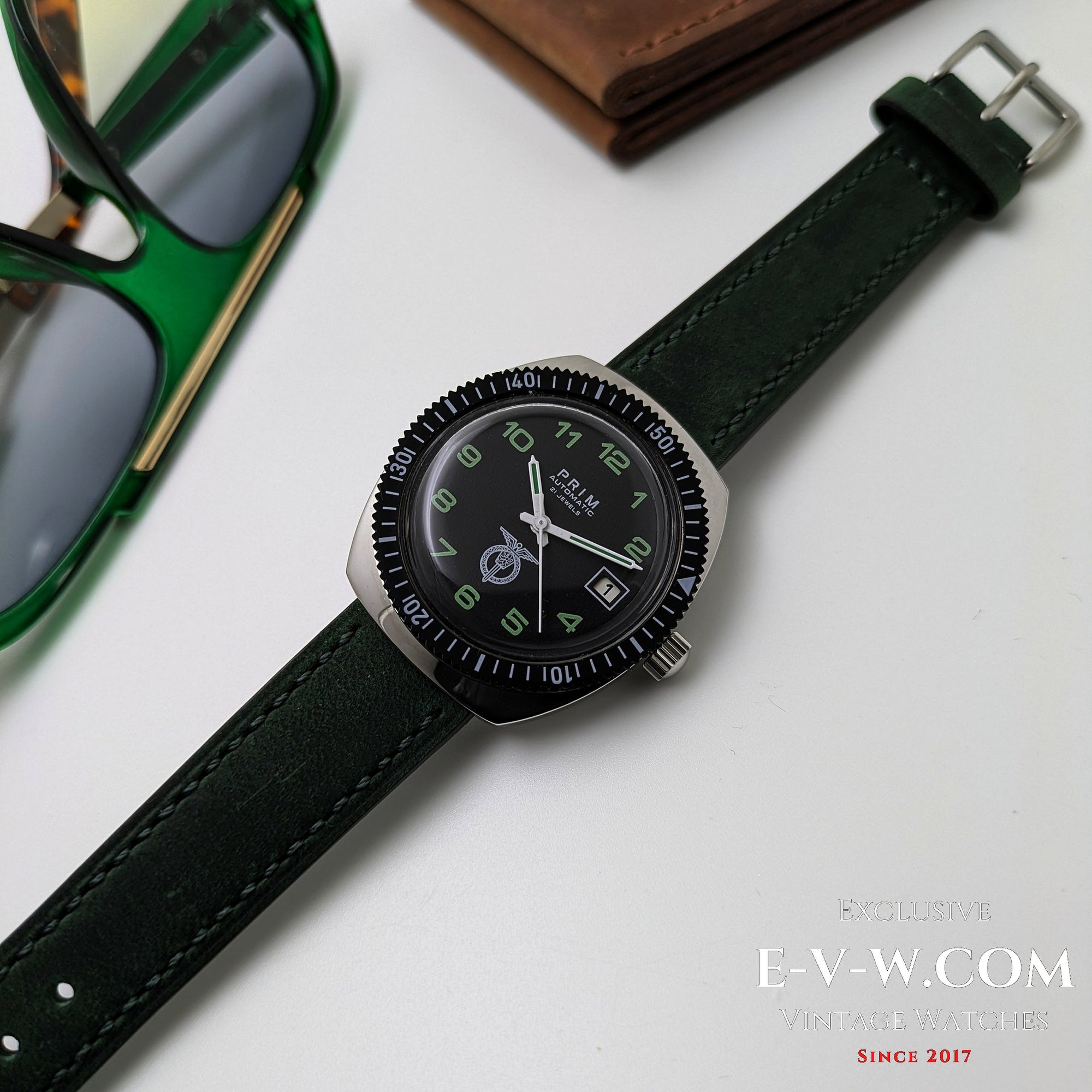 Gerestaureerd | Prim Automatic | Ref. 3368-06 | Cal. 960 | Vintage jaren 70 | Onderhouden