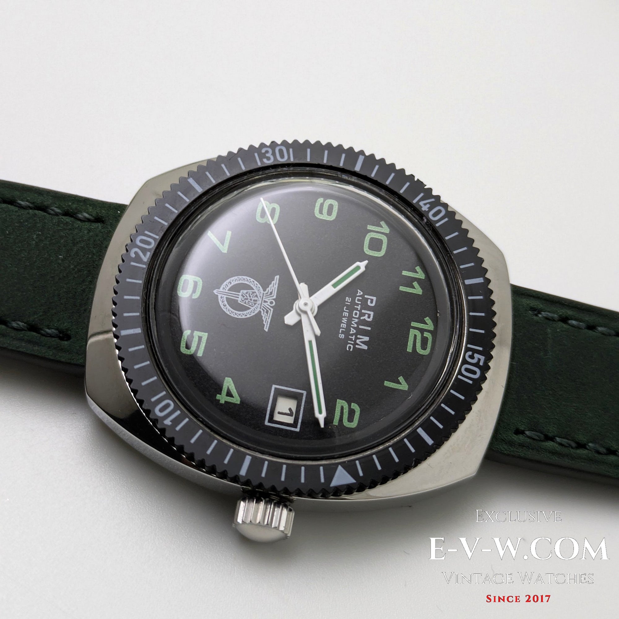 Gerestaureerd | Prim Automatic | Ref. 3368-06 | Cal. 960 | Vintage jaren 70 | Onderhouden