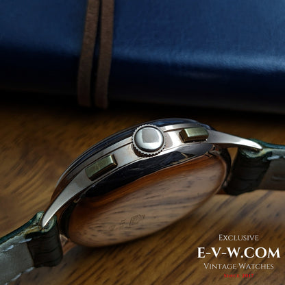 Kelbert Chronograph 18ct Rose Gold 1940s Watch / Serviced