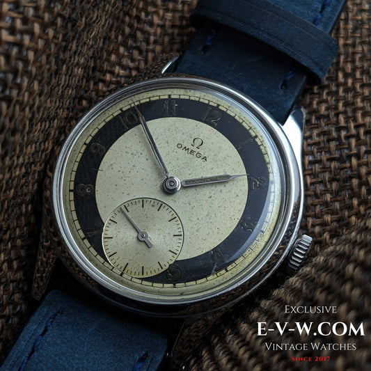Omega Bullseye Vintage 1944 - Wartime Era Classic / Serviced