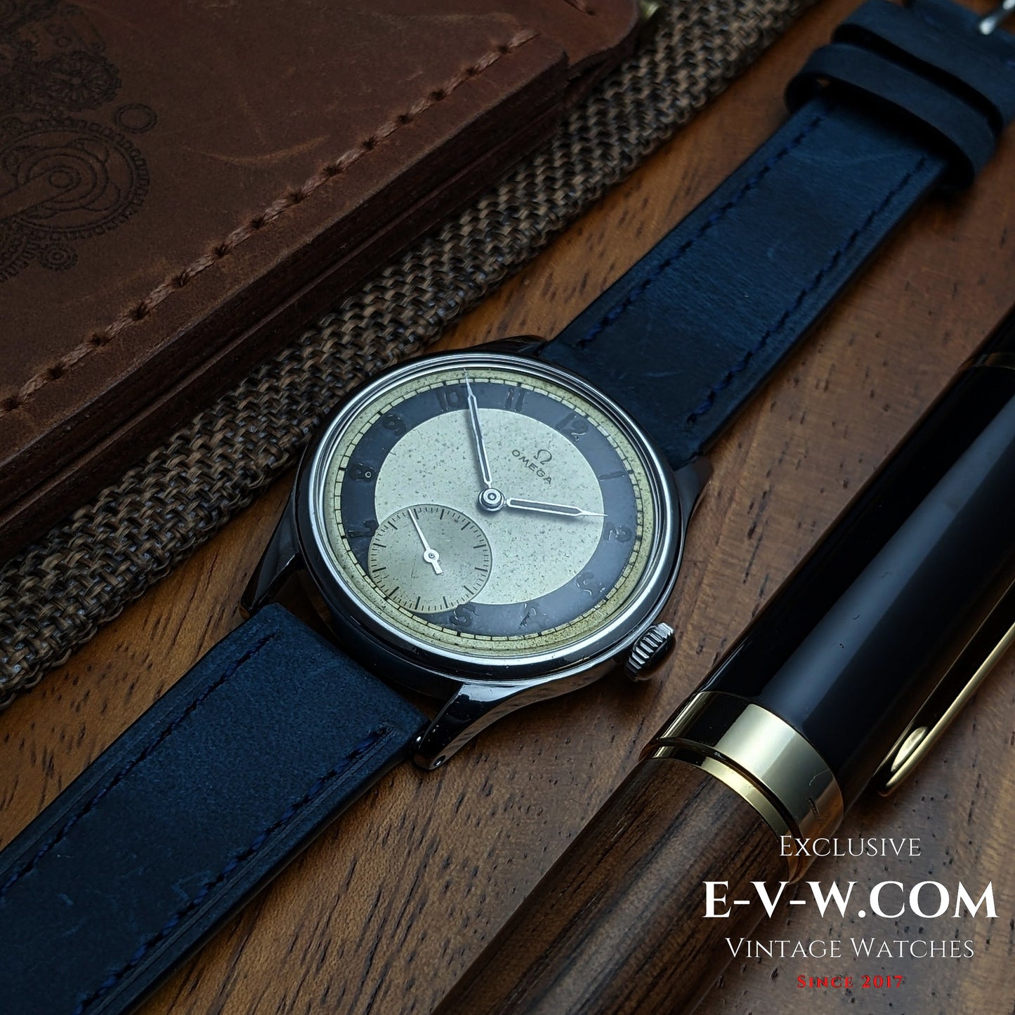 Omega Bullseye Vintage 1944 - Wartime Era Classic / Serviced