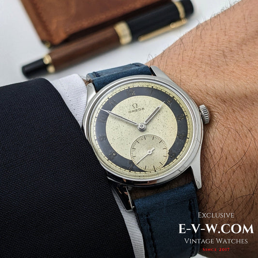 Omega Bullseye Vintage 1944 - Wartime Era Classic / Serviced