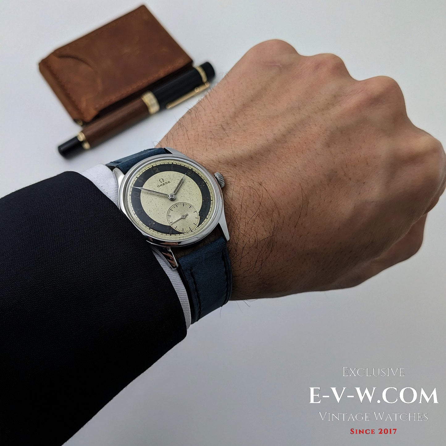 Omega Bullseye Vintage 1944 - Wartime Era Classic / Serviced