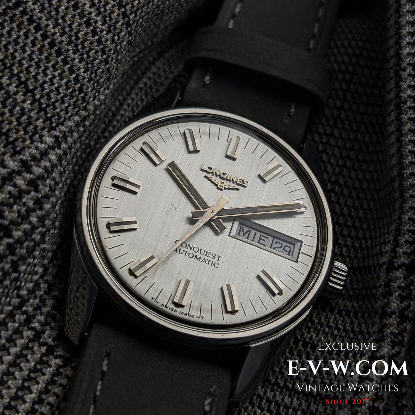 Longines Conquest Automatic 1974 | Vintage Luxury Watch | Serviced