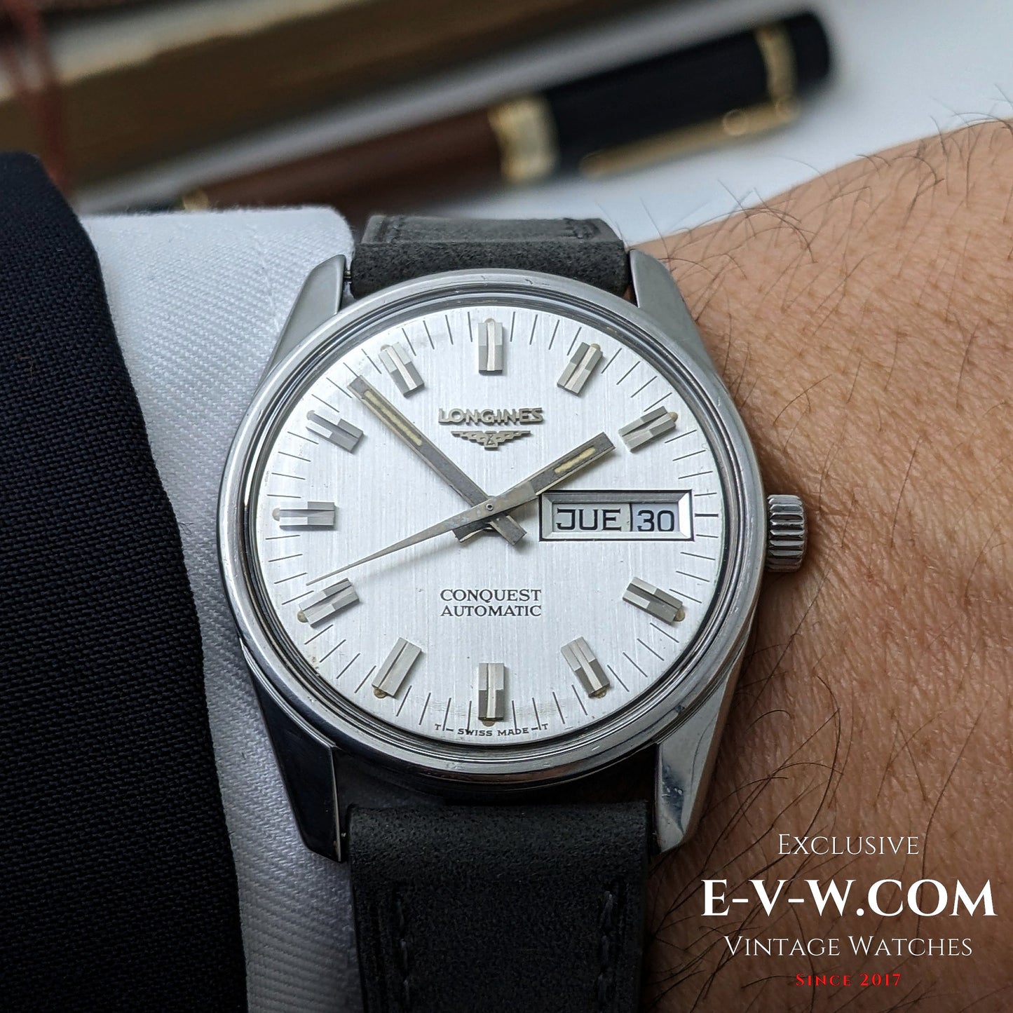 Longines Conquest Automatic 1974 | Vintage Luxury Watch | Serviced