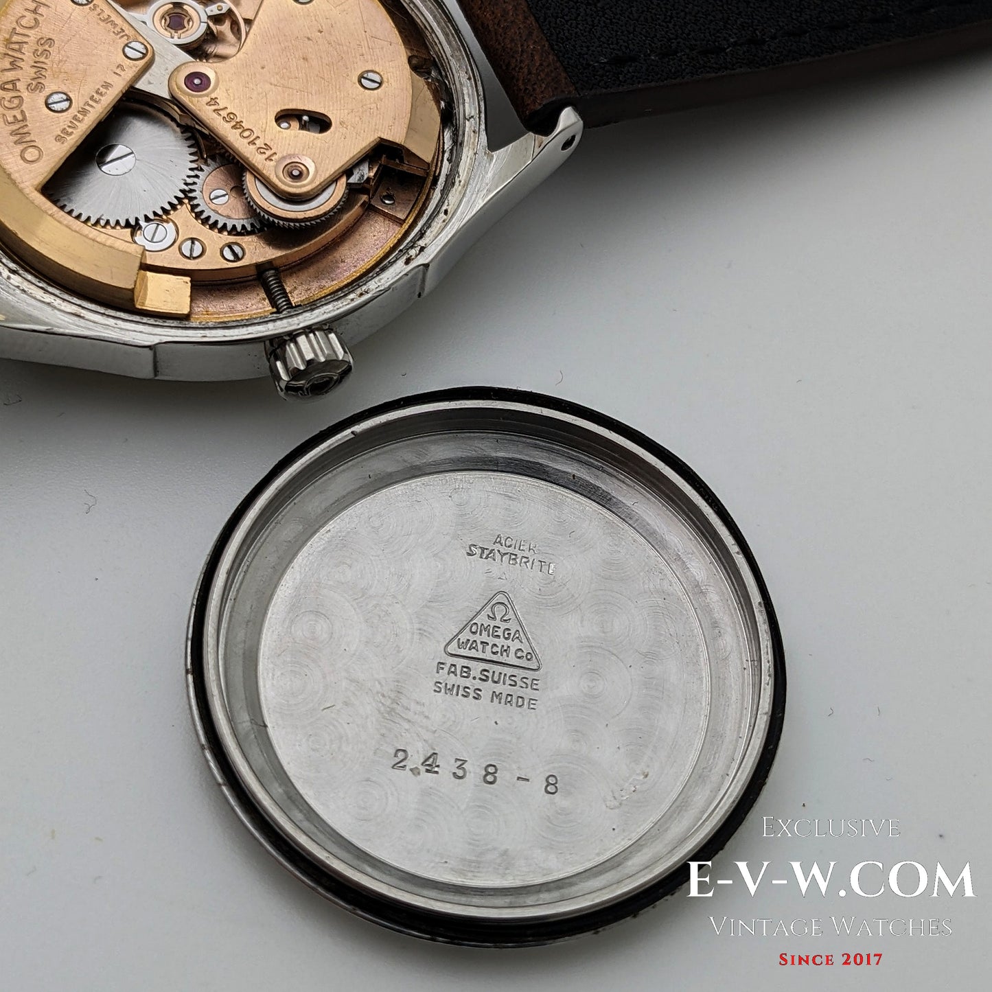 1950s Omega Automatic Bumper Watch | Ref. 2438-8 | Cal 351 | Serviced