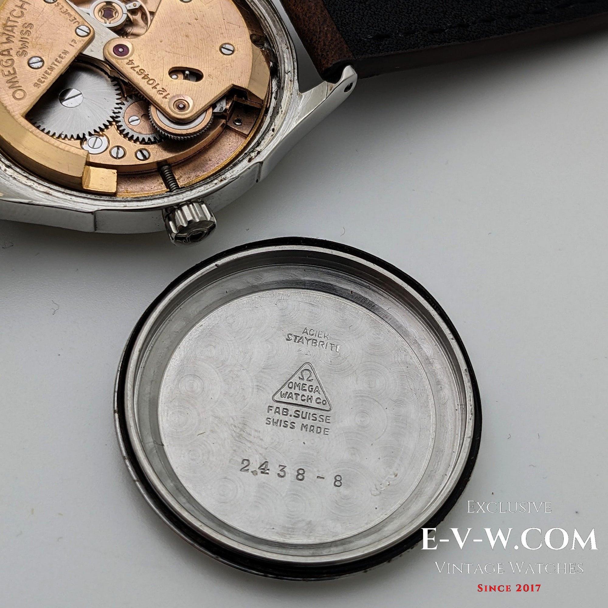 1950s Omega Automatic Bumper Watch | Ref. 2438-8 | Cal 351 | Serviced