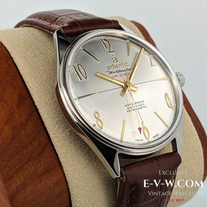 Vintage Atlantic Worldmaster Watch | 696N Caliber Watch | Serviced
