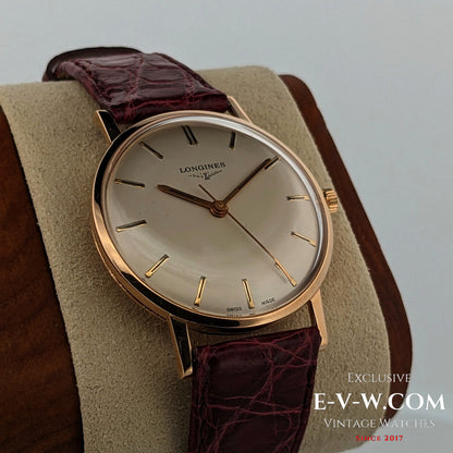 Vintage 1968 Longines 18k Solid Gold Vintage Watch Ref. 7785 - Cal. 284 / Serviced