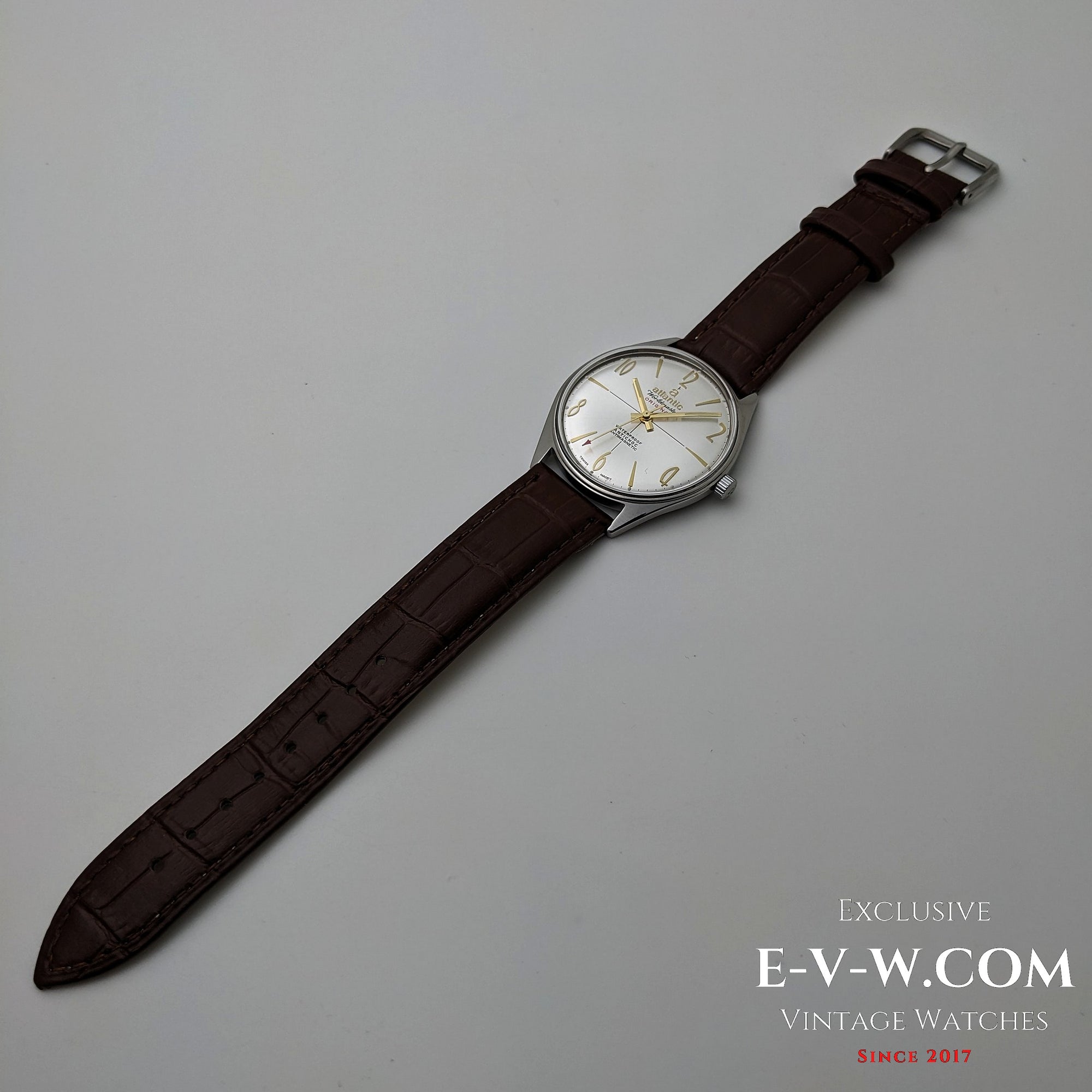Vintage Atlantic Worldmaster Watch | 696N Caliber Watch | Serviced