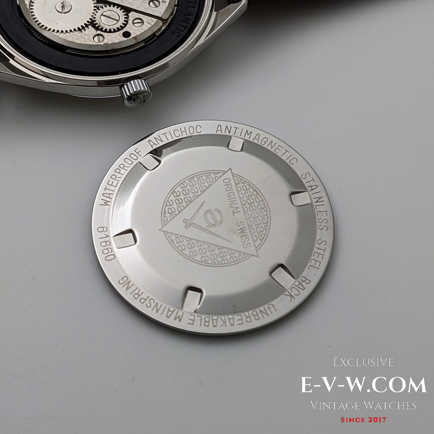 Vintage Atlantic Worldmaster Watch | 696N Caliber Watch | Serviced