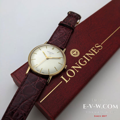 Vintage 1968 Longines 18k Solid Gold Vintage Watch Ref. 7785 - Cal. 284 / Serviced