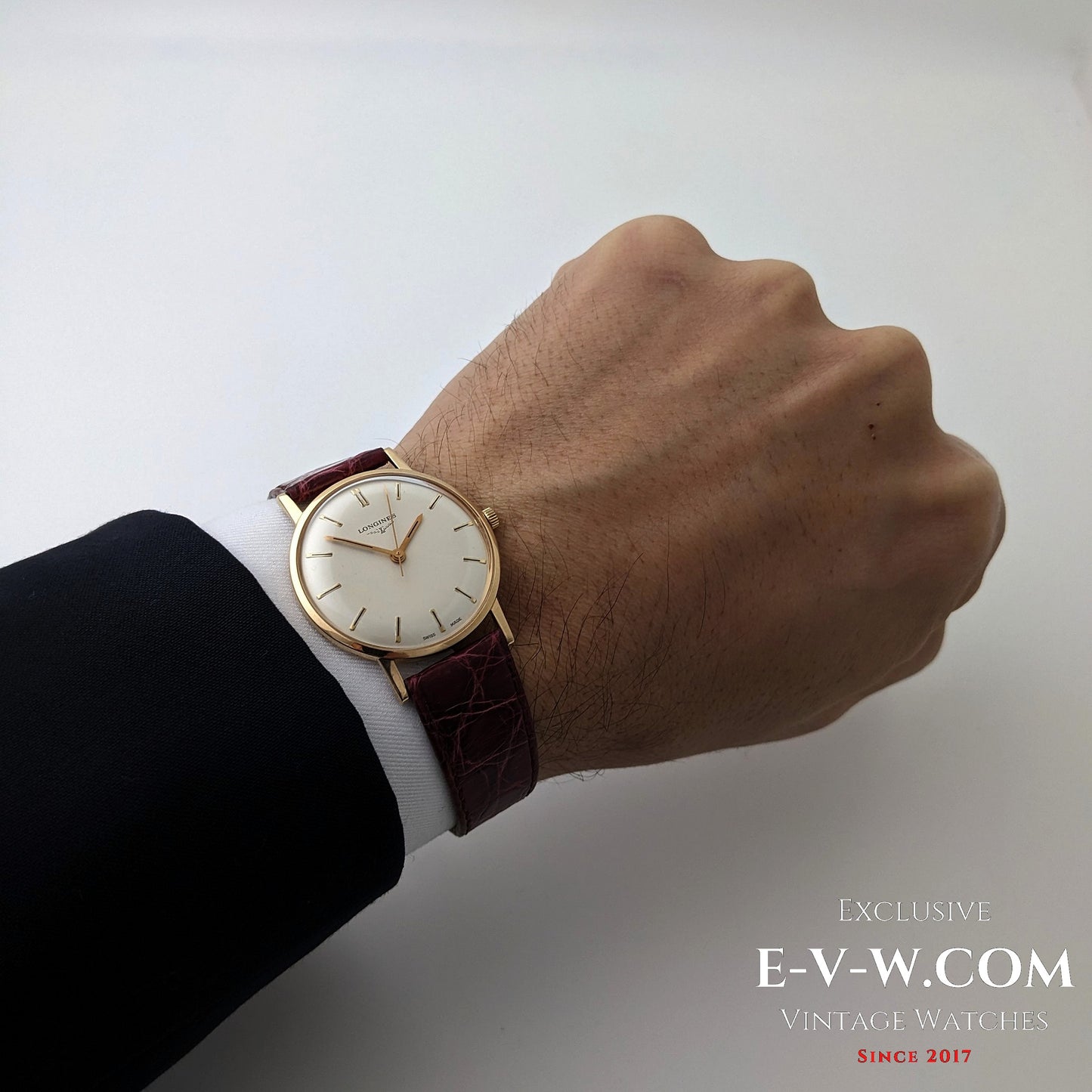 Vintage 1968 Longines 18k Solid Gold Vintage Watch Ref. 7785 - Cal. 284 / Serviced