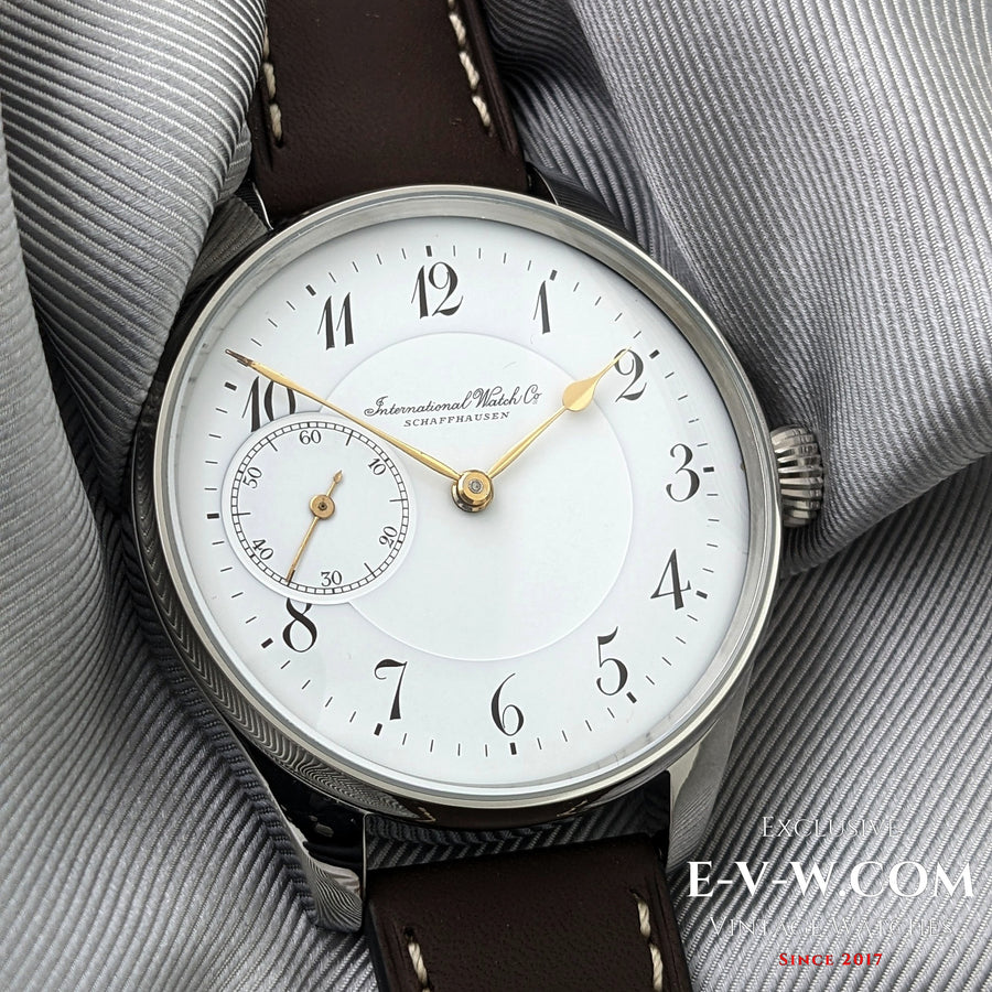 ساعة زواج IWC شافهاوزن | هندسة عتيقة من عشرينات القرن الماضي | مُخدّمة