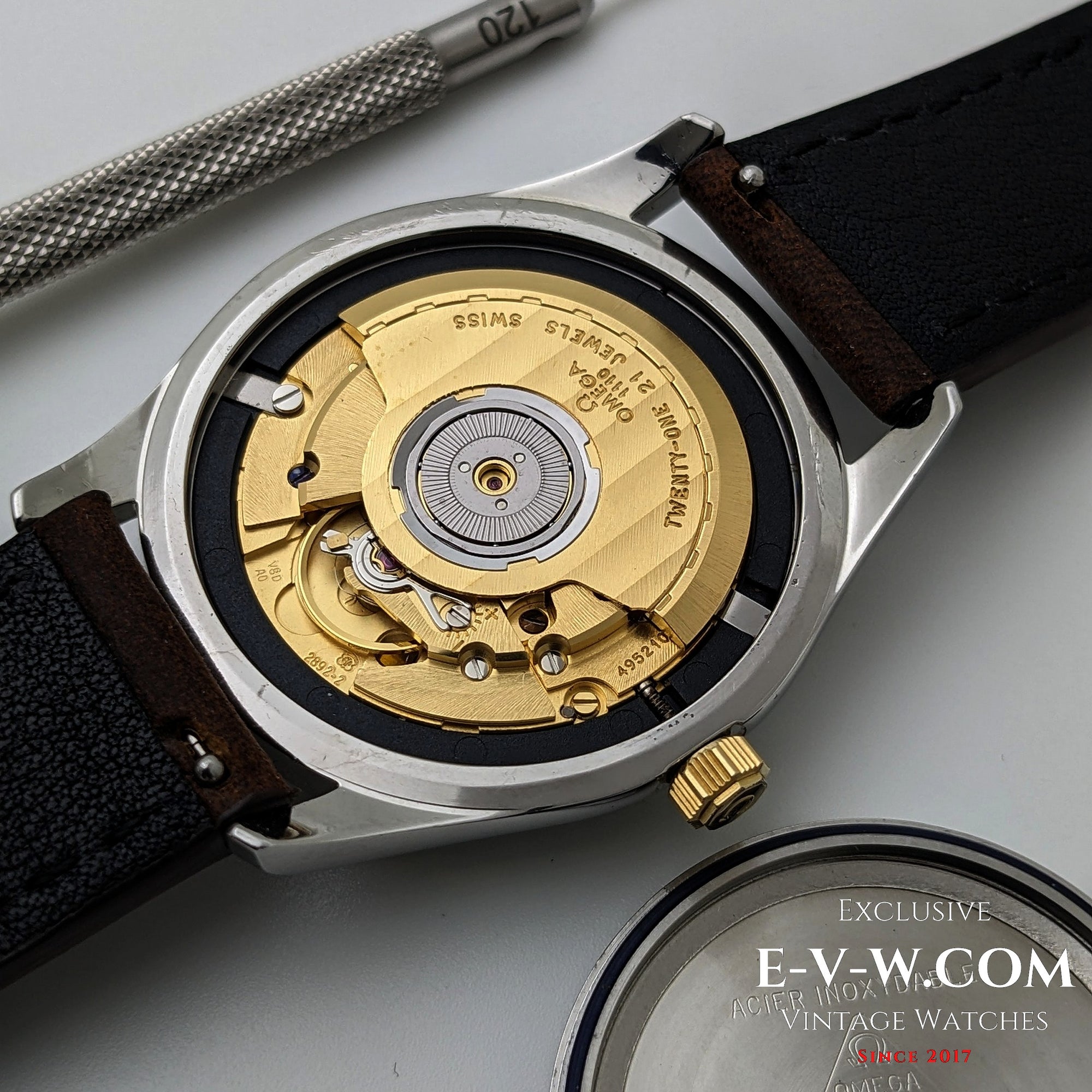 Omega Automatik Maison Fondée en 1848 | Ref. 166,0285 / 366,0885 | Cal. 1110 | Jahrgang 1986 | Gewartet 