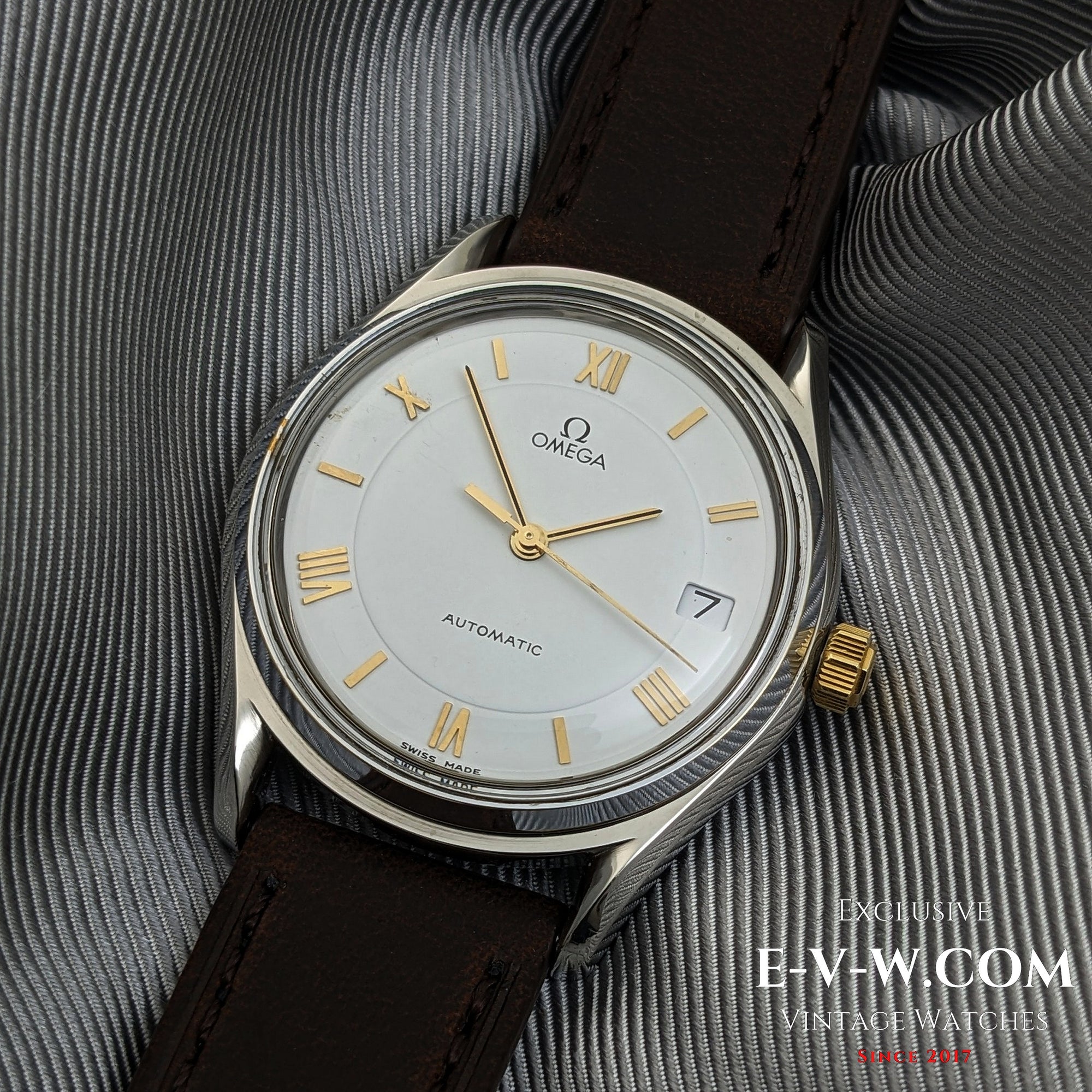 Omega Automatik Maison Fondée en 1848 | Ref. 166,0285 / 366,0885 | Cal. 1110 | Jahrgang 1986 | Gewartet 