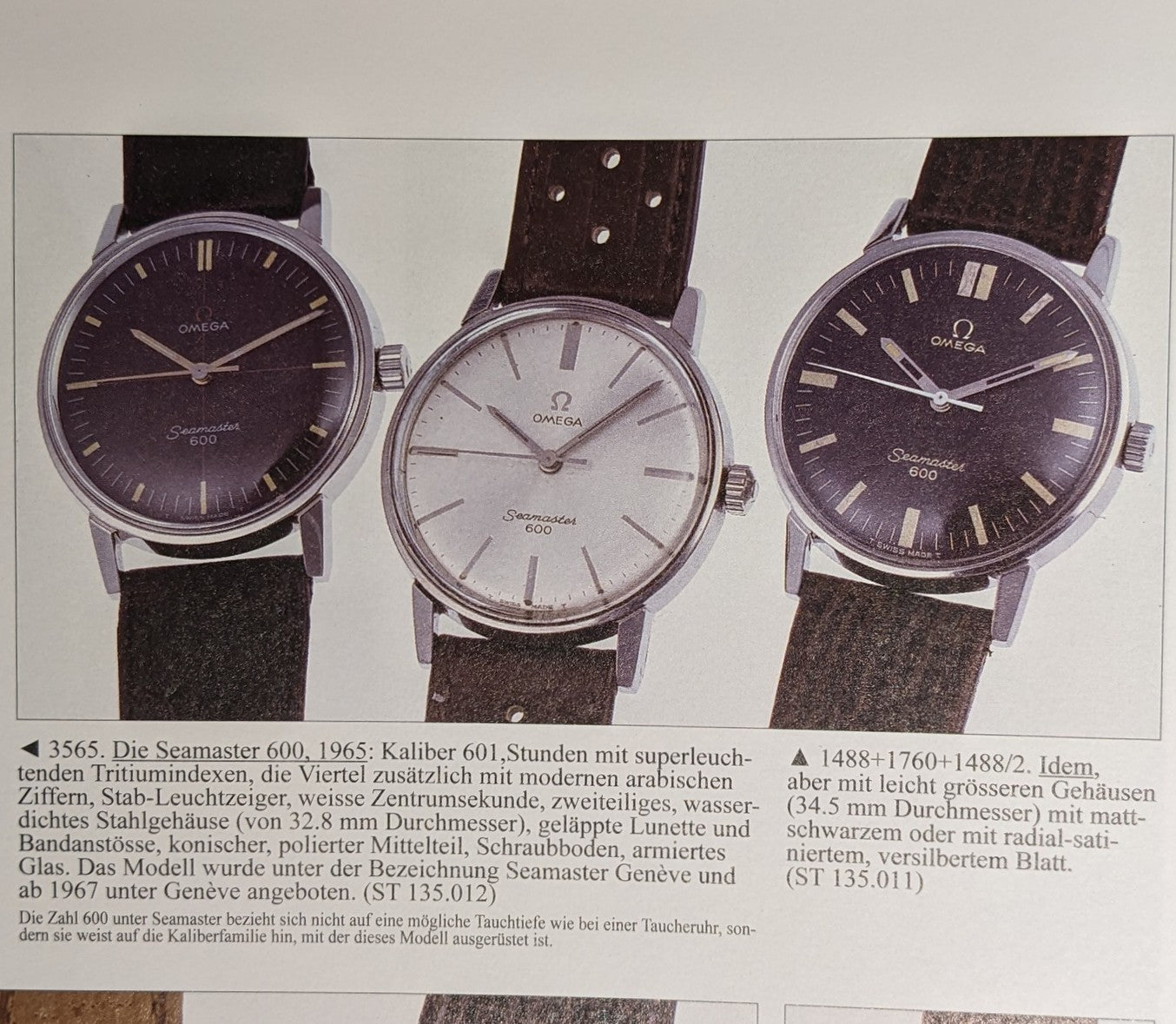 Omega Seamaster 600 Vintage Watch 1964 | Ref. 135.011  |  Serviced