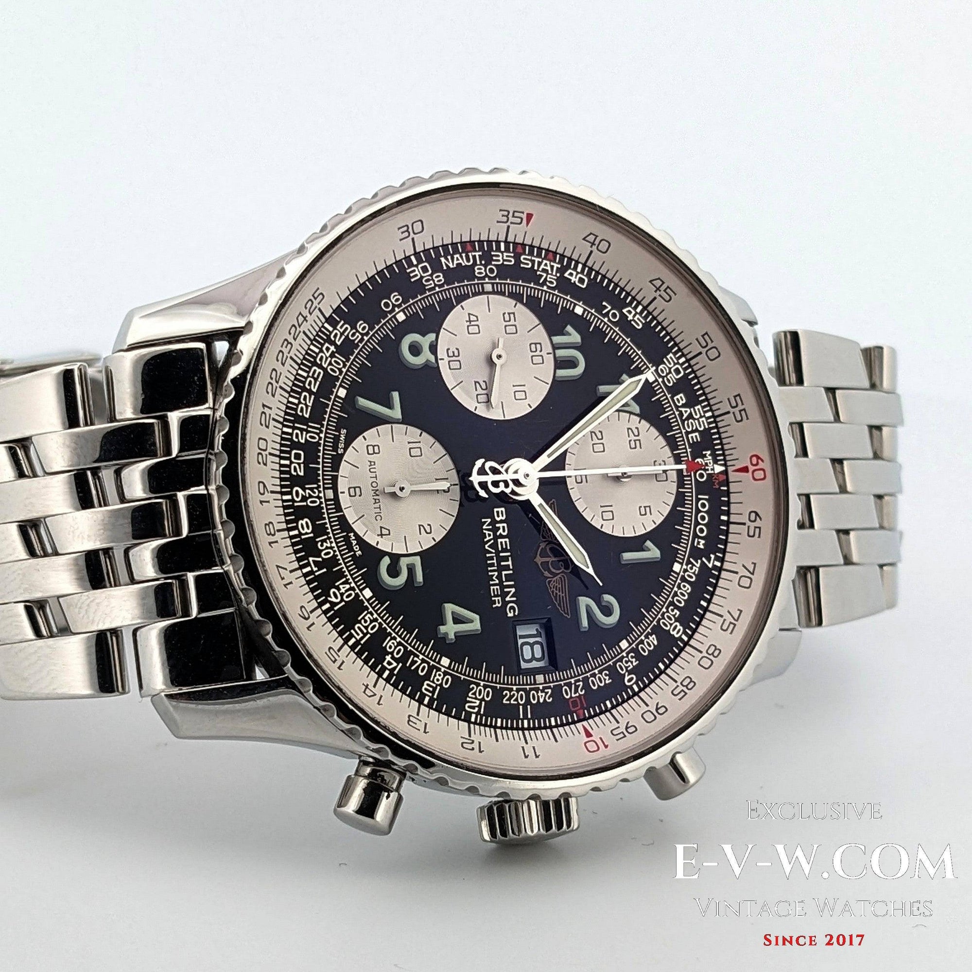 Breitling Old Navitimer A13322 / Complete set / Doos & Papieren 