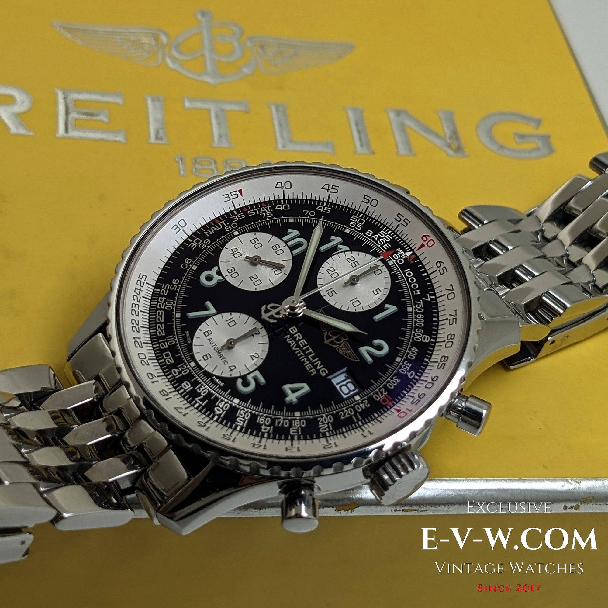 Breitling Old Navitimer A13322 / Complete set / Doos & Papieren 