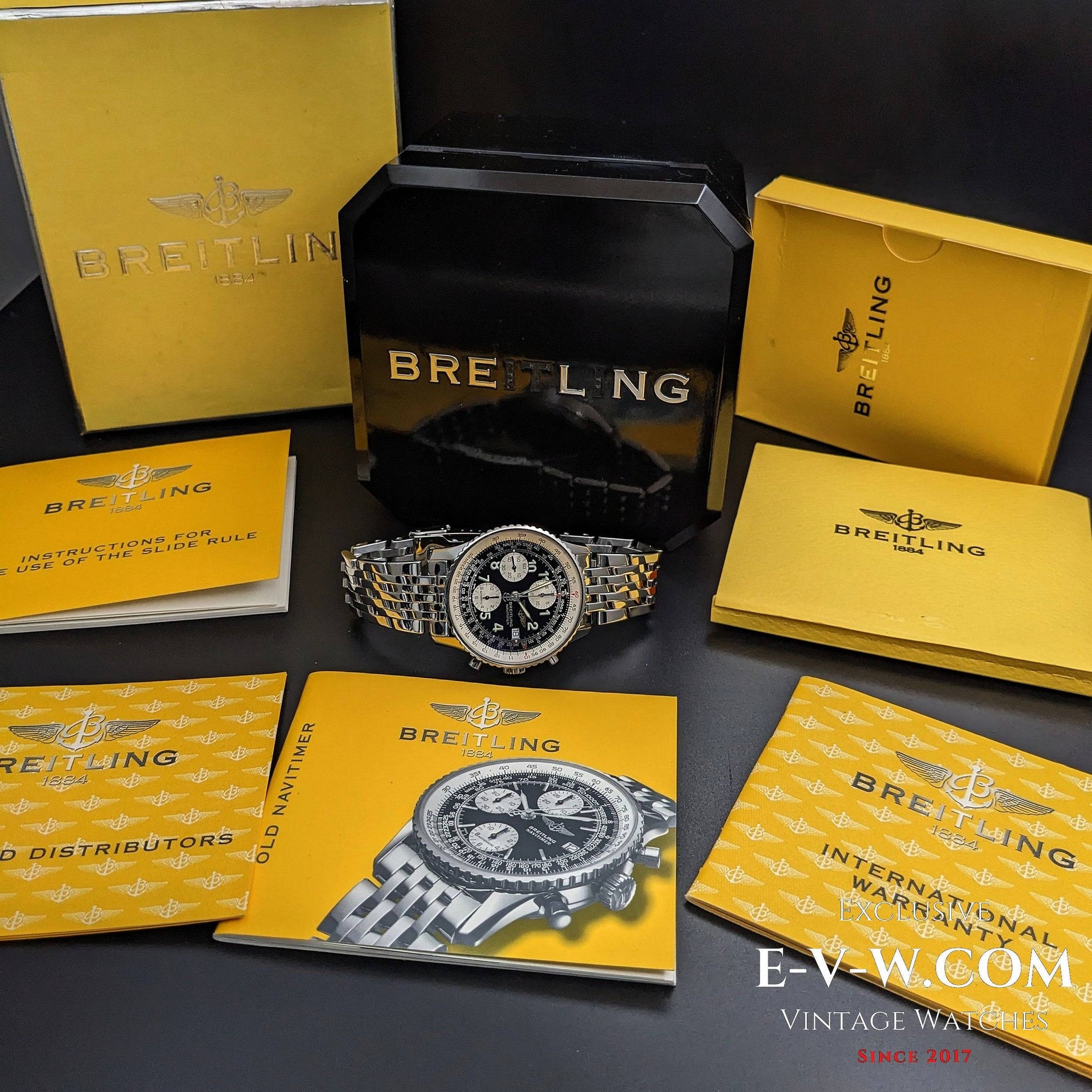 Breitling Old Navitimer A13322 / Complete set / Doos & Papieren 
