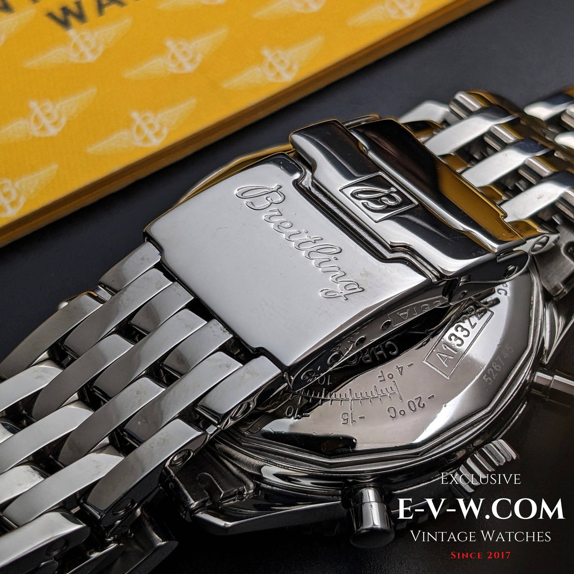Breitling Old Navitimer A13322 / Complete set / Doos & Papieren 