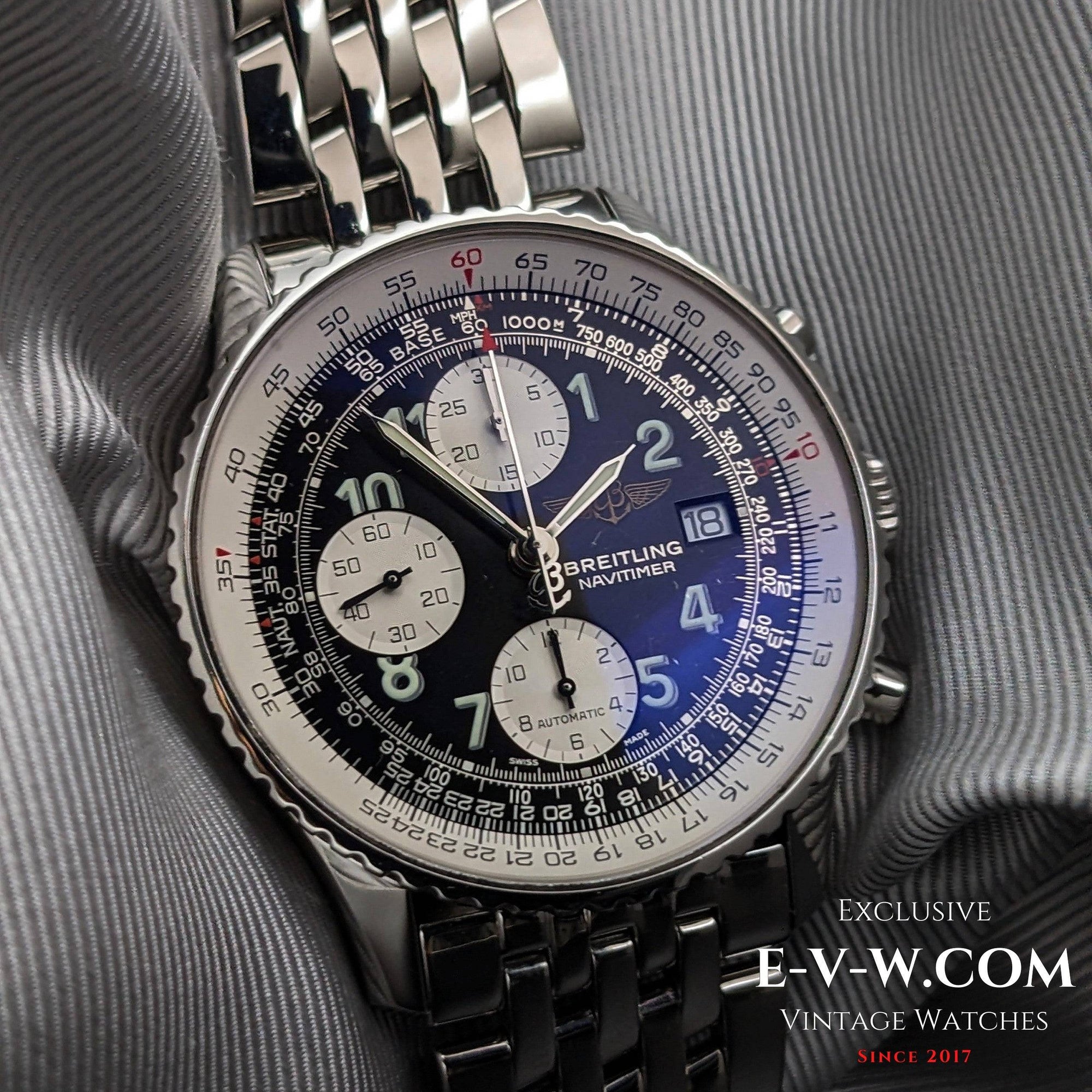 Breitling Old Navitimer A13322 / Complete set / Doos & Papieren 
