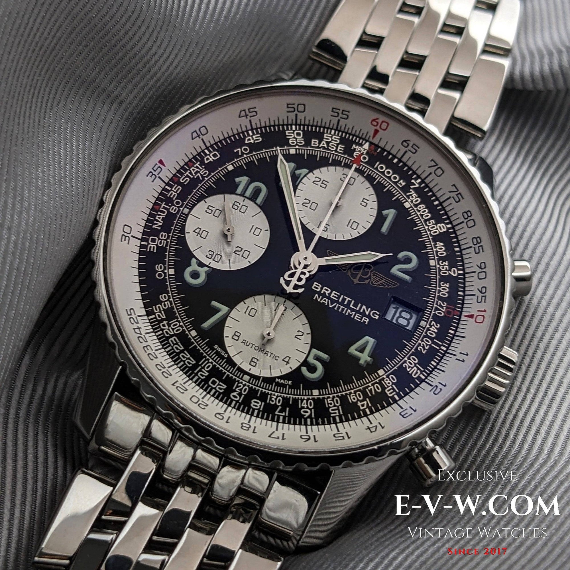 Breitling Old Navitimer A13322 / Complete set / Doos & Papieren 