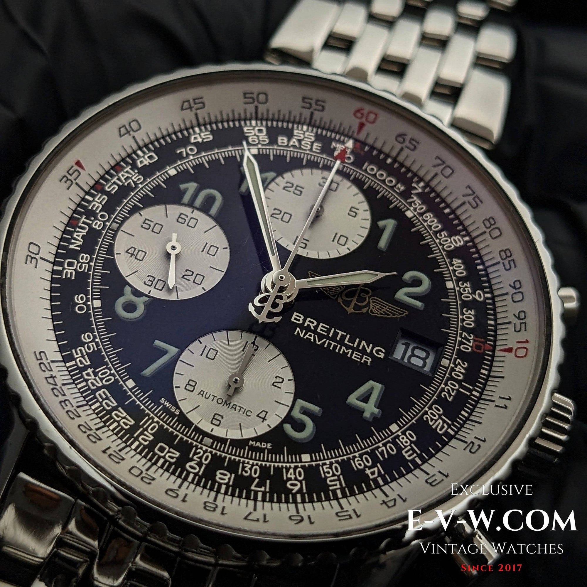 Breitling Old Navitimer A13322 / Complete set / Doos & Papieren 
