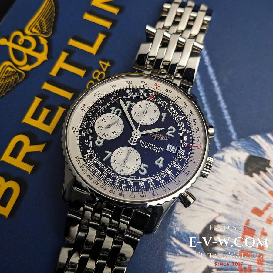 Breitling Old Navitimer A13322 / Complete set / Doos & Papieren 
