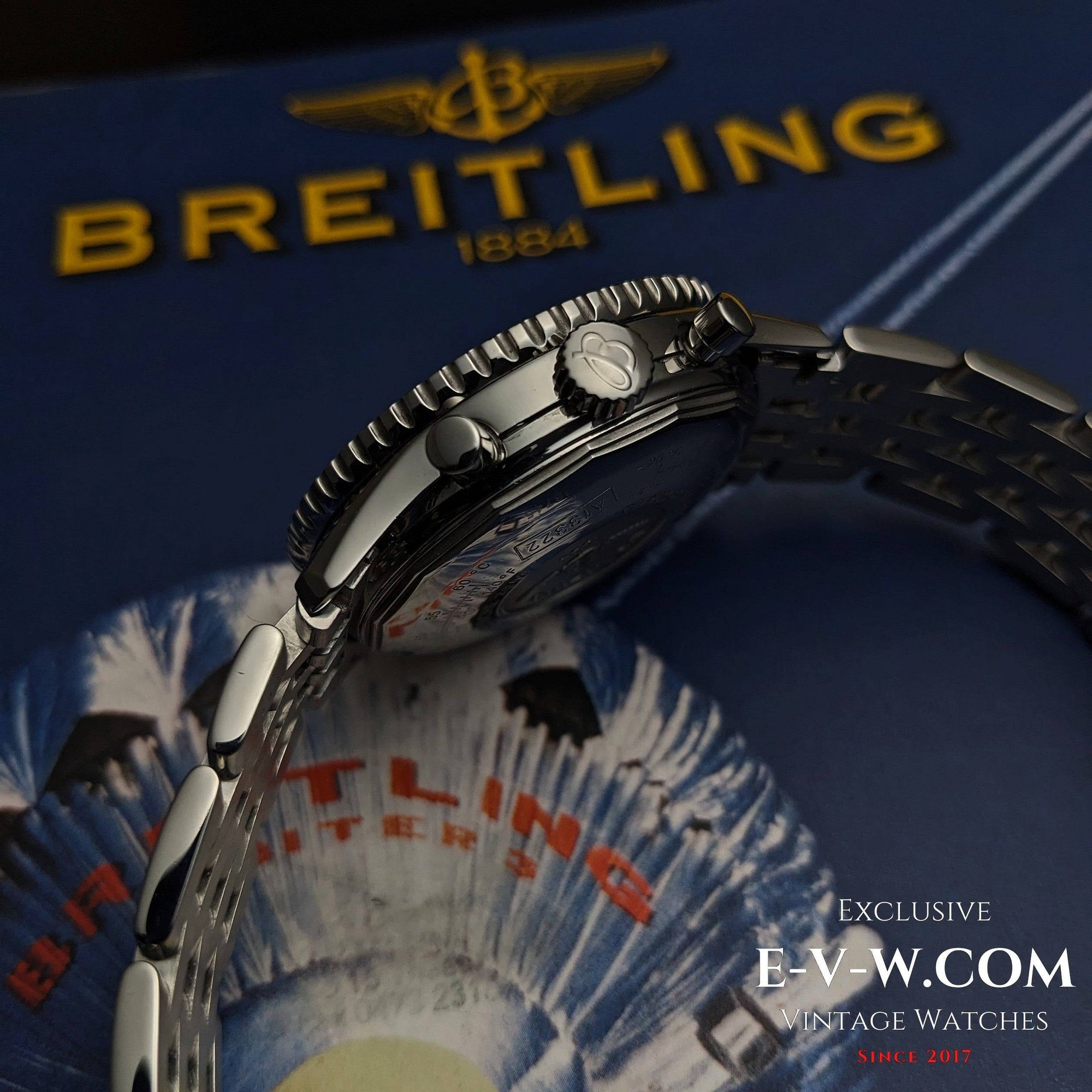 Breitling Old Navitimer A13322 / Complete set / Doos & Papieren 