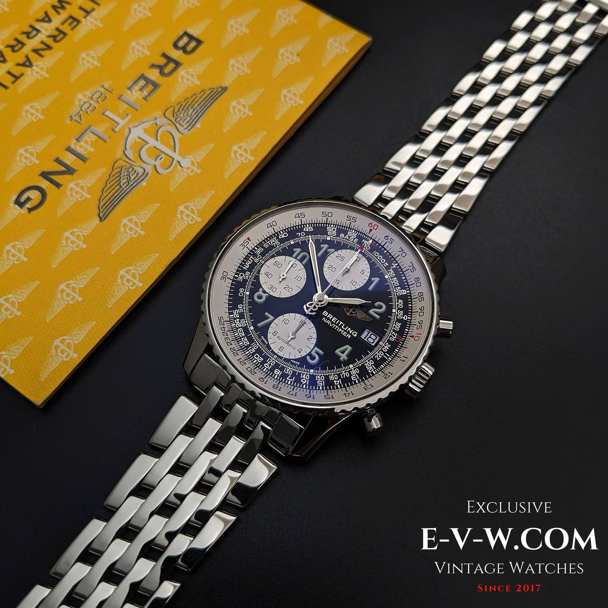 Breitling Old Navitimer A13322 / Complete set / Doos & Papieren 