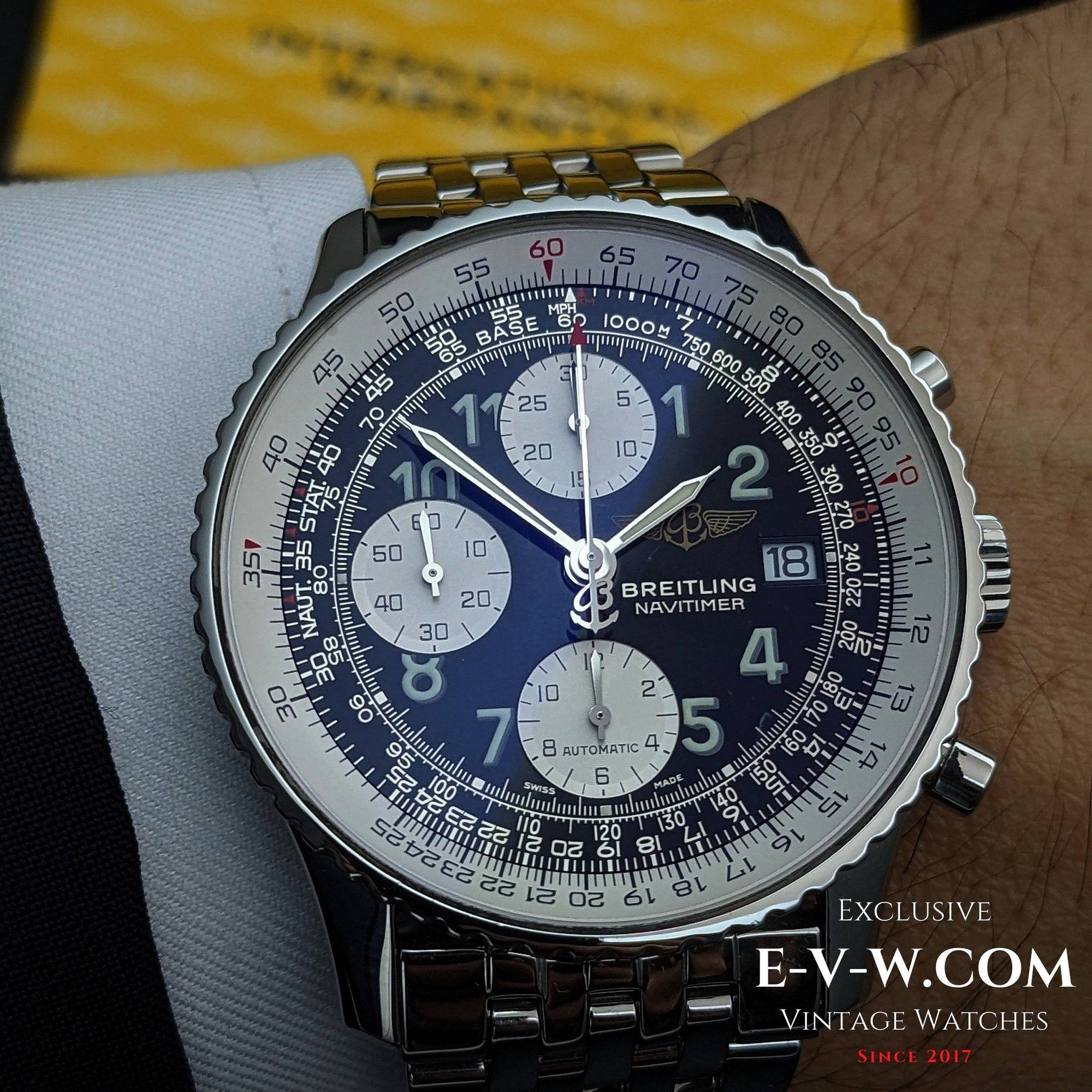 Breitling Old Navitimer A13322 / Complete set / Doos & Papieren 