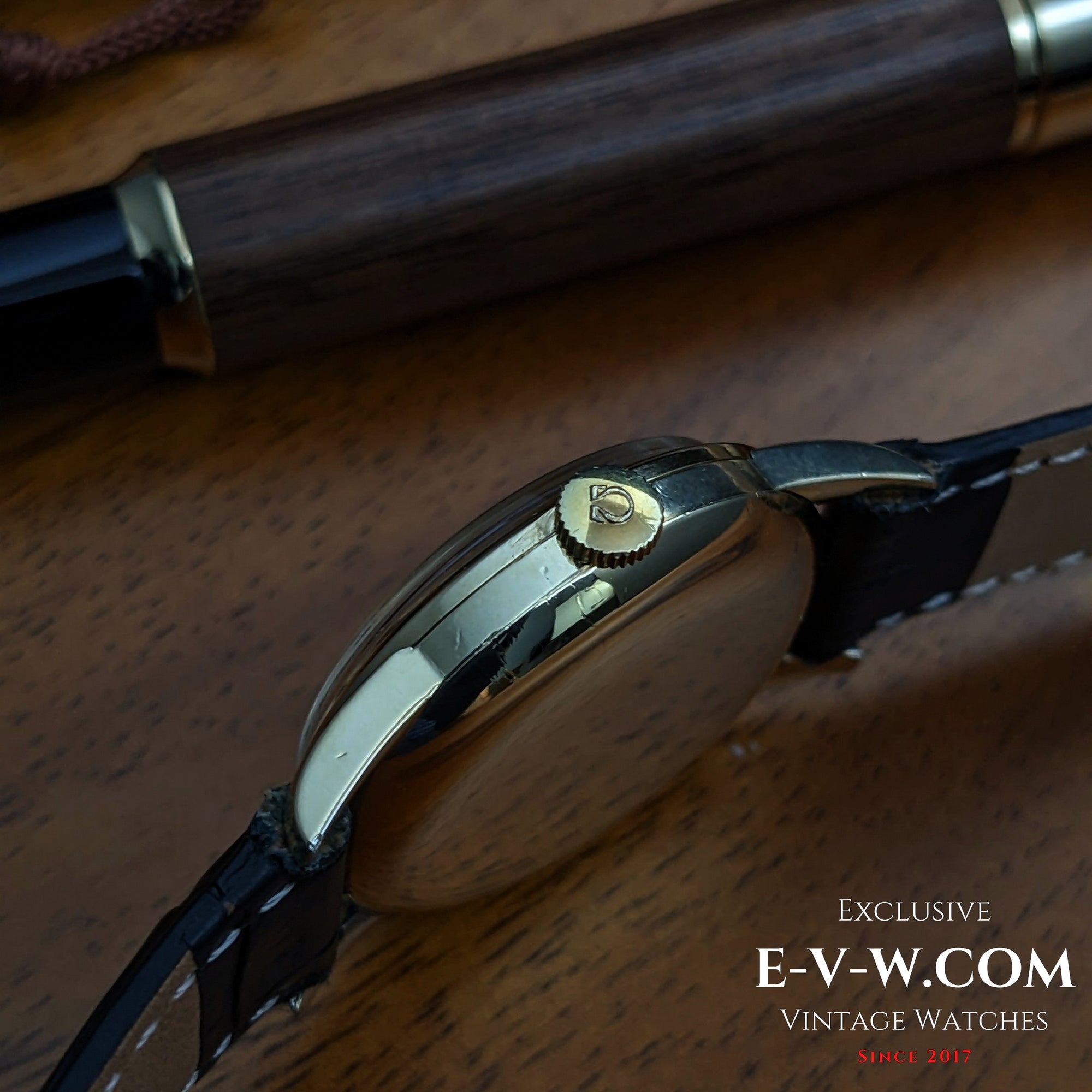 Omega Nachkriegsklassiker / Ref. 2513-2 / Kal. 283 (30T2) / Armbanduhr / 80 Mikron vergoldet / gewartet 