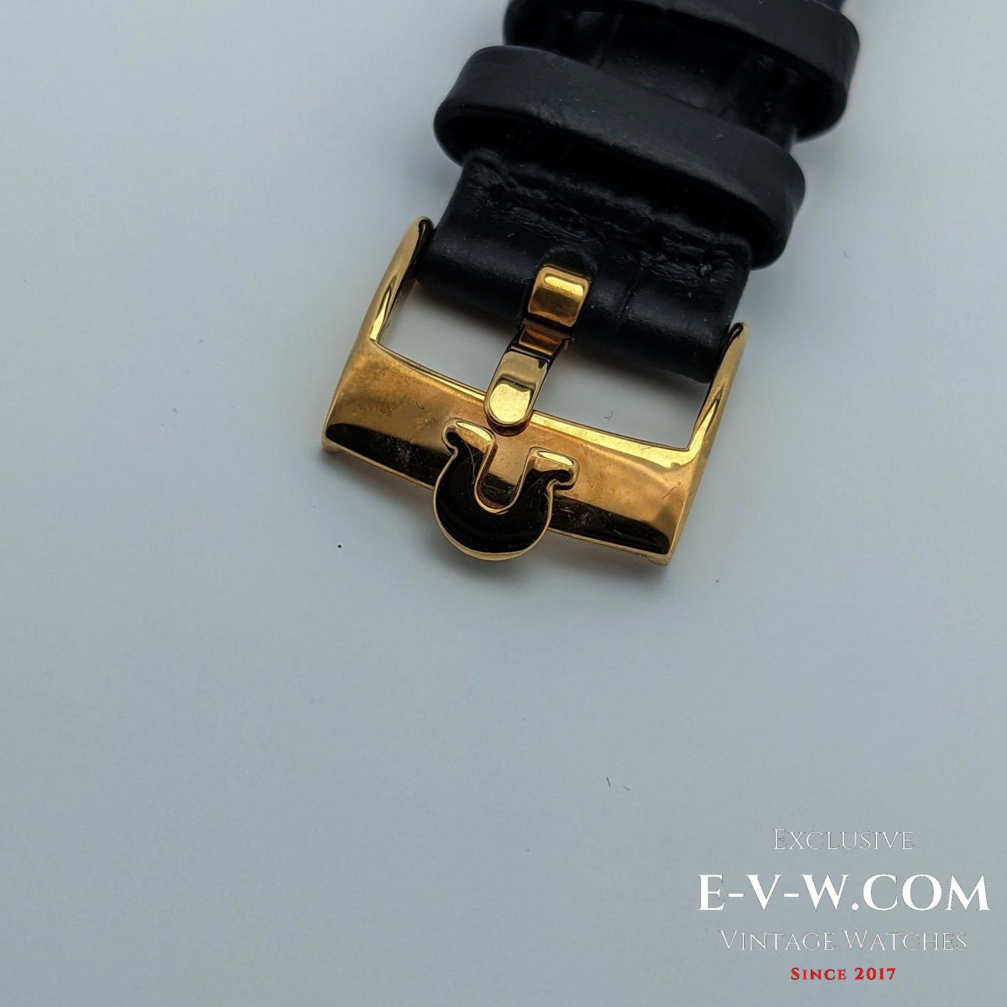 Omega Nachkriegsklassiker / Ref. 2513-2 / Kal. 283 (30T2) / Armbanduhr / 80 Mikron vergoldet / gewartet 