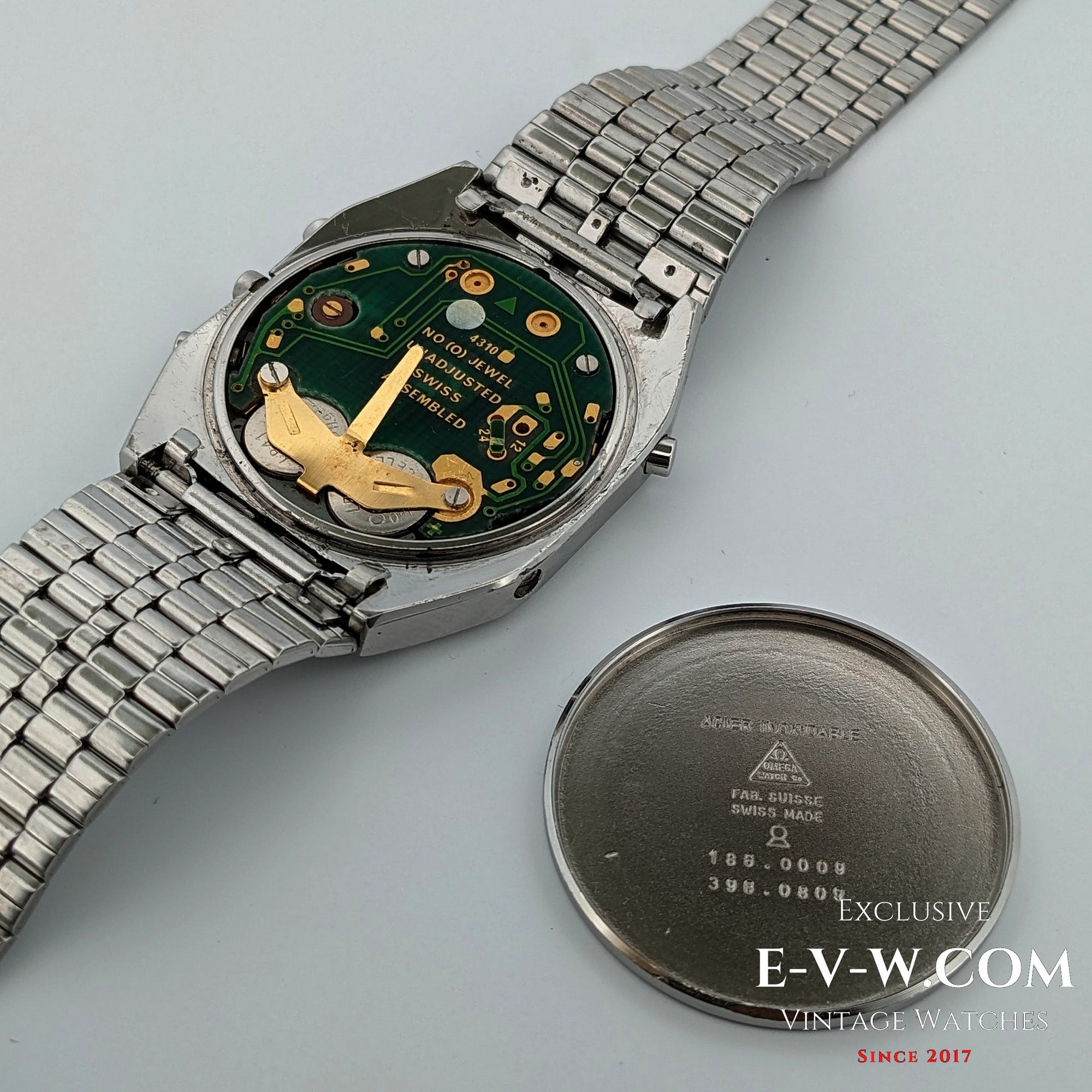 Omega Speedmaster Quarz LCD | Ref. 186.0009 / 396.0809 | Kal. 4310 | Vintage 1970er Jahre