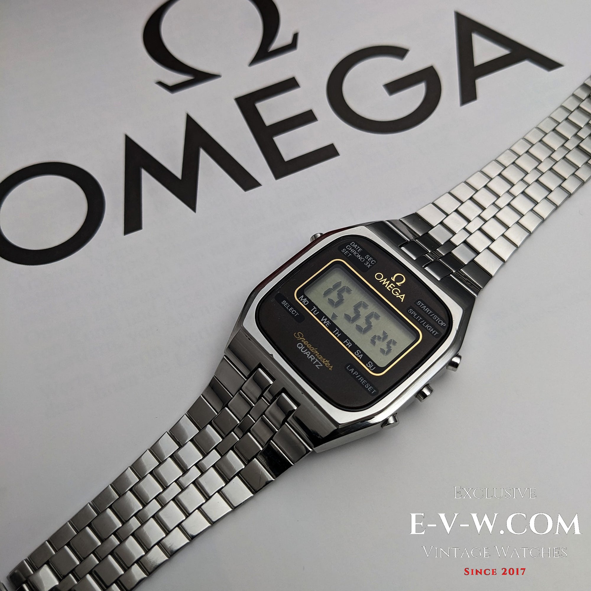 Omega Speedmaster Quarz LCD | Ref. 186.0009 / 396.0809 | Kal. 4310 | Vintage 1970er Jahre
