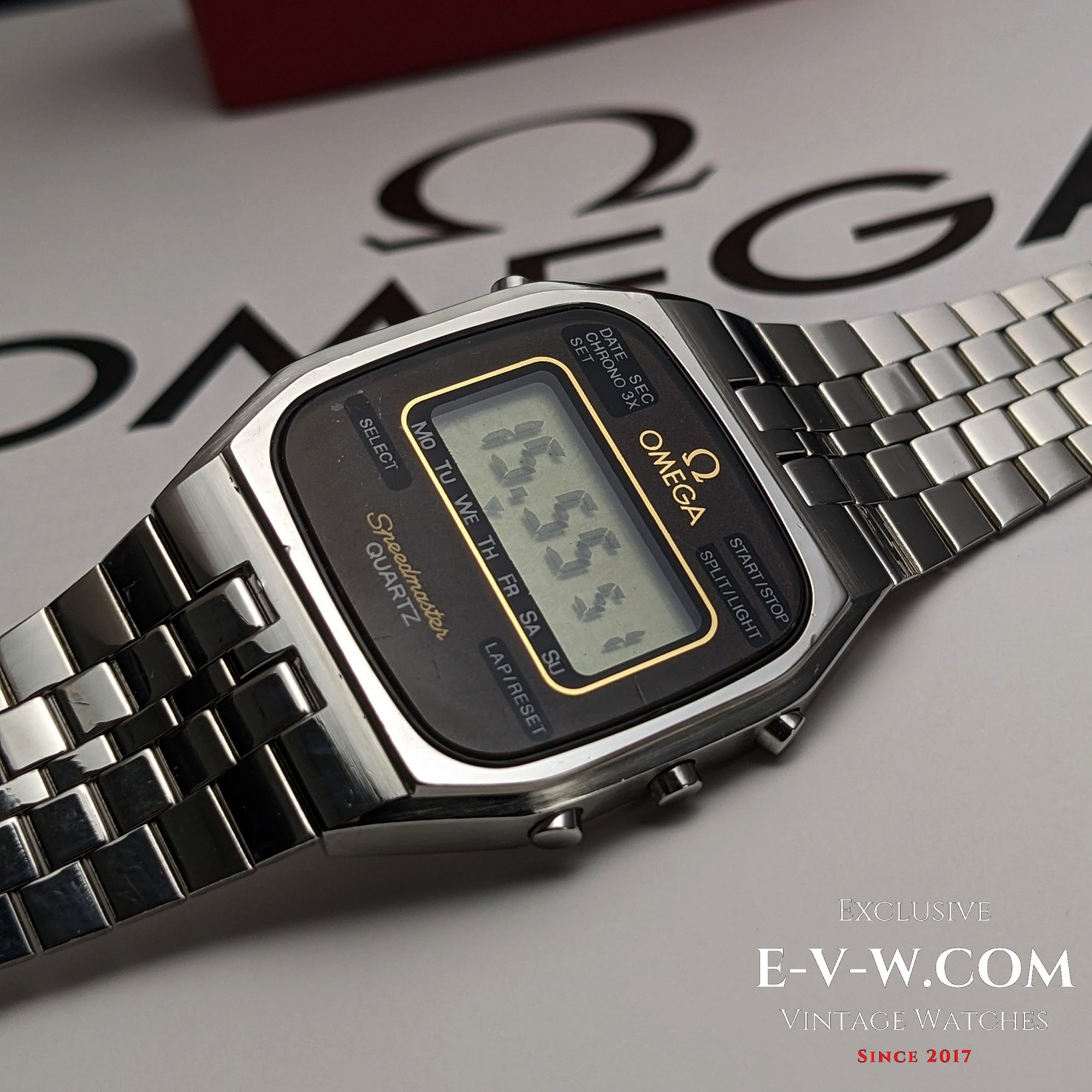 Omega Speedmaster Quarz LCD | Ref. 186.0009 / 396.0809 | Kal. 4310 | Vintage 1970er Jahre
