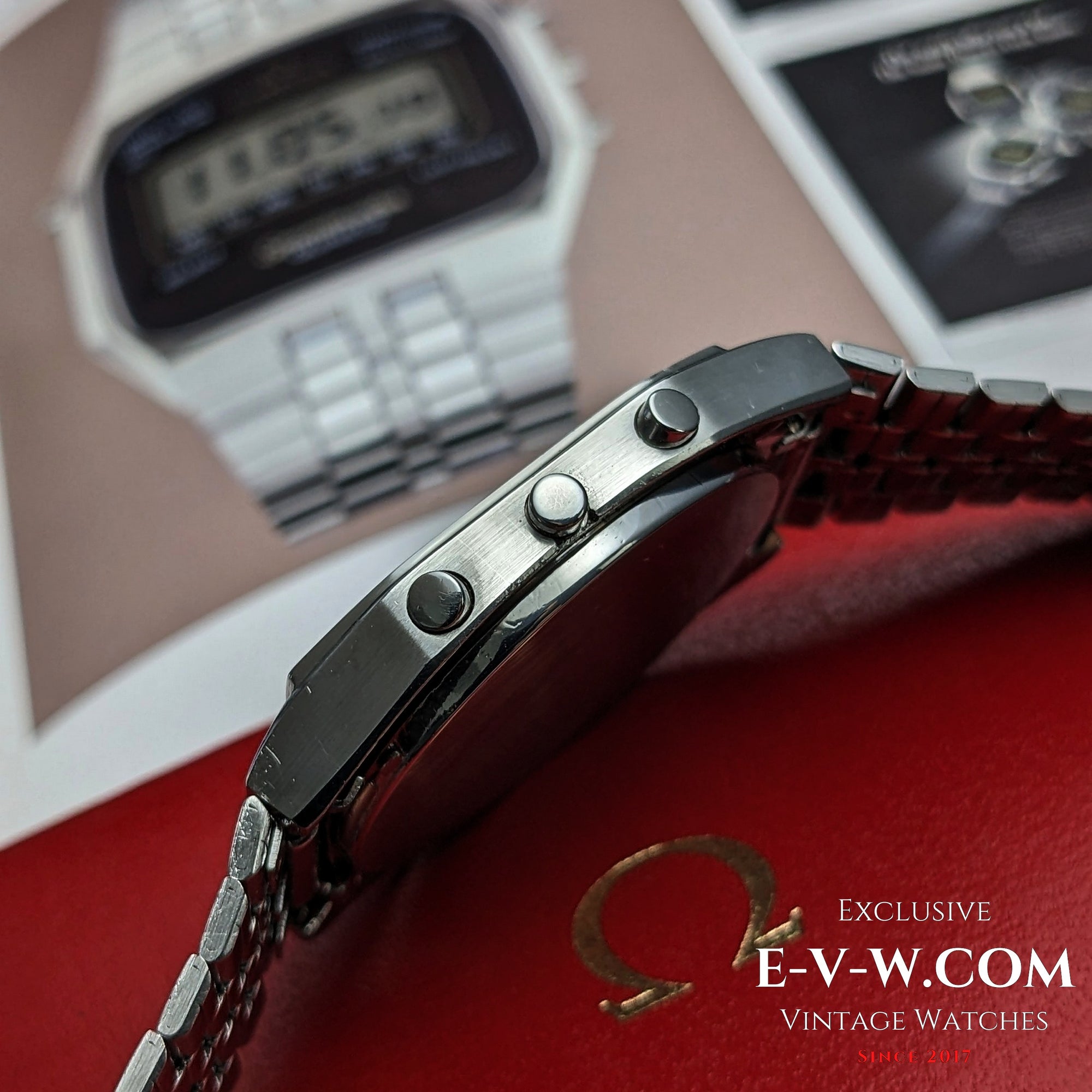 Omega Speedmaster Quarz LCD | Ref. 186.0009 / 396.0809 | Kal. 4310 | Vintage 1970er Jahre