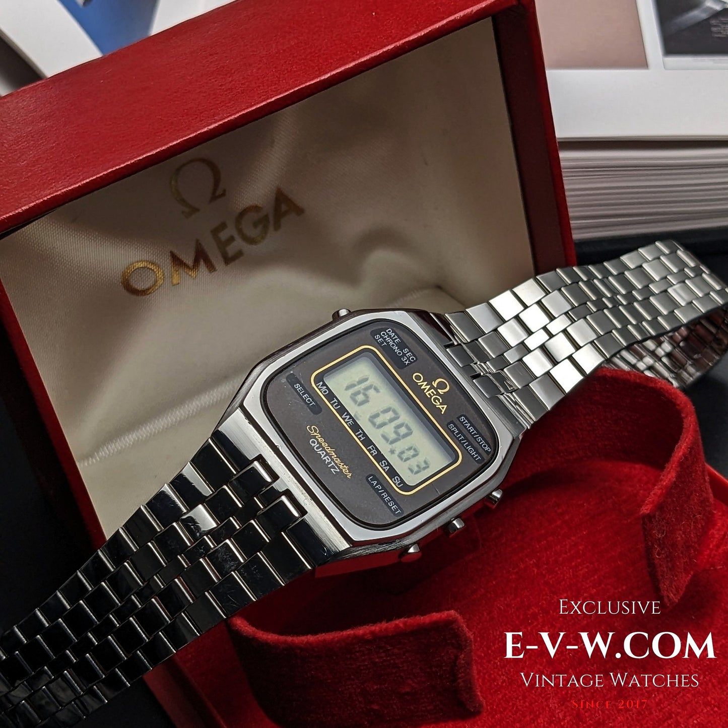 Omega Speedmaster Quartz LCD | Ref. 186.0009 / 396.0809 | Cal 4310 | Vintage 1970s