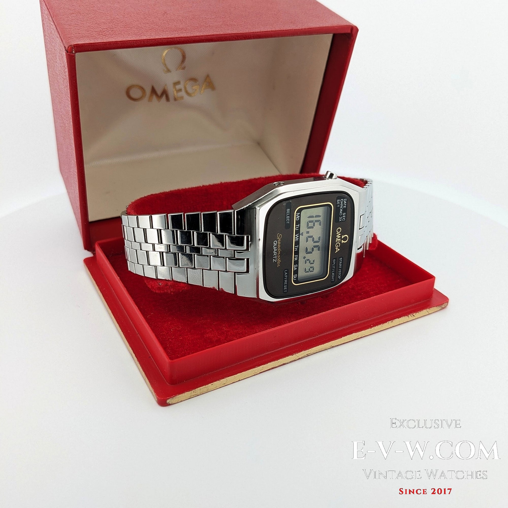 Omega Speedmaster Quarz LCD | Ref. 186.0009 / 396.0809 | Kal. 4310 | Vintage 1970er Jahre