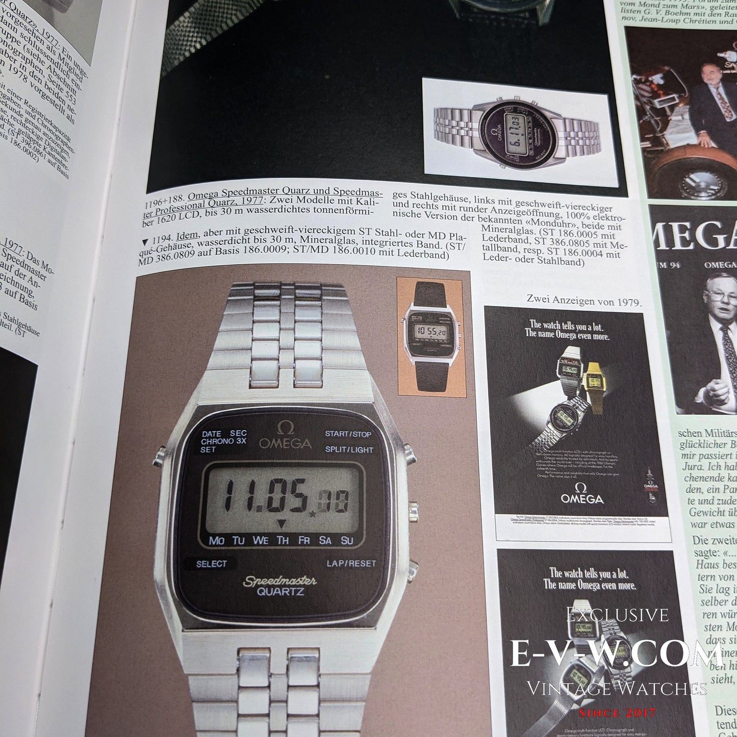 Omega Speedmaster Quartz LCD | Ref. 186.0009 / 396.0809 | Cal 4310 | Vintage 1970s