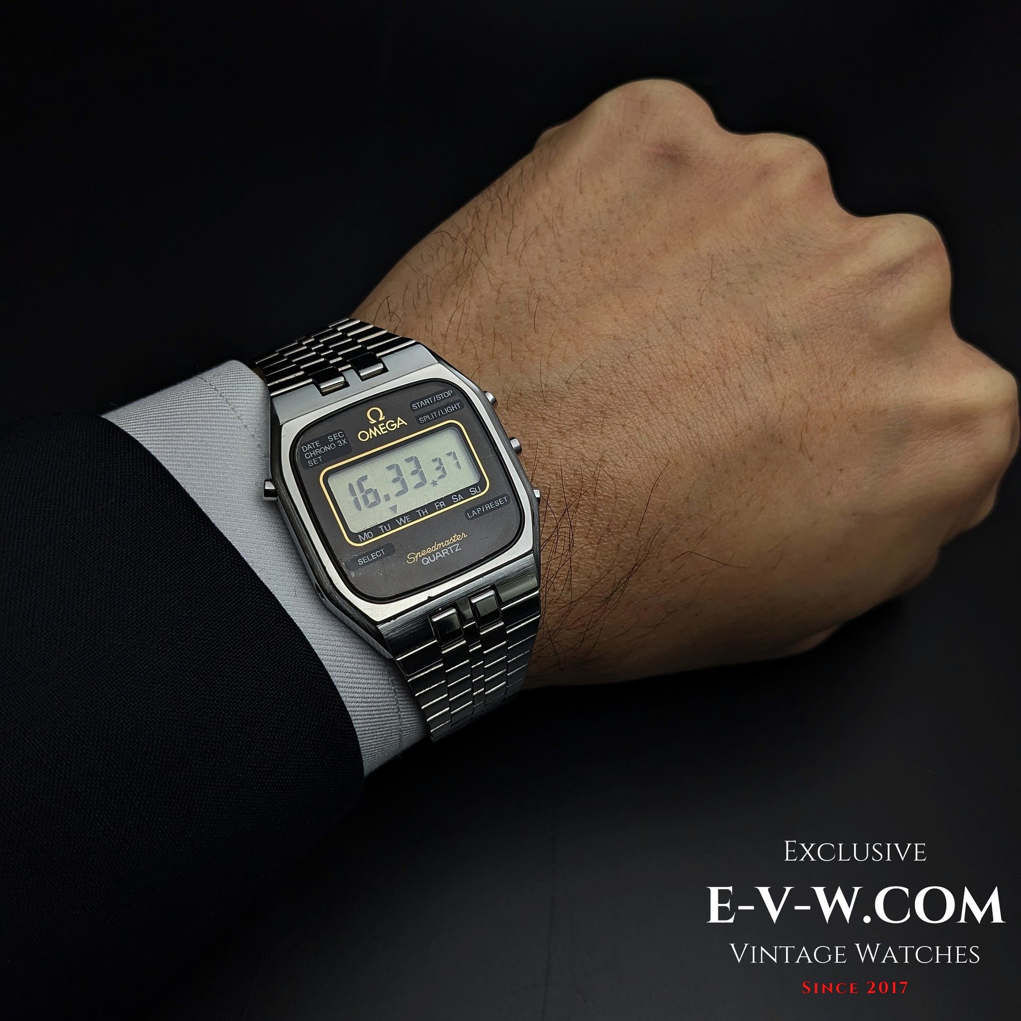 Omega Speedmaster Quarz LCD | Ref. 186.0009 / 396.0809 | Kal. 4310 | Vintage 1970er Jahre
