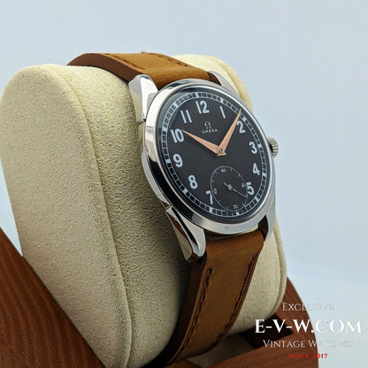 70 Years old Omega Vintage Black Dial | Ref. 2900-1 | Cal 267 (30T2) | Vintage 1956 | Serviced